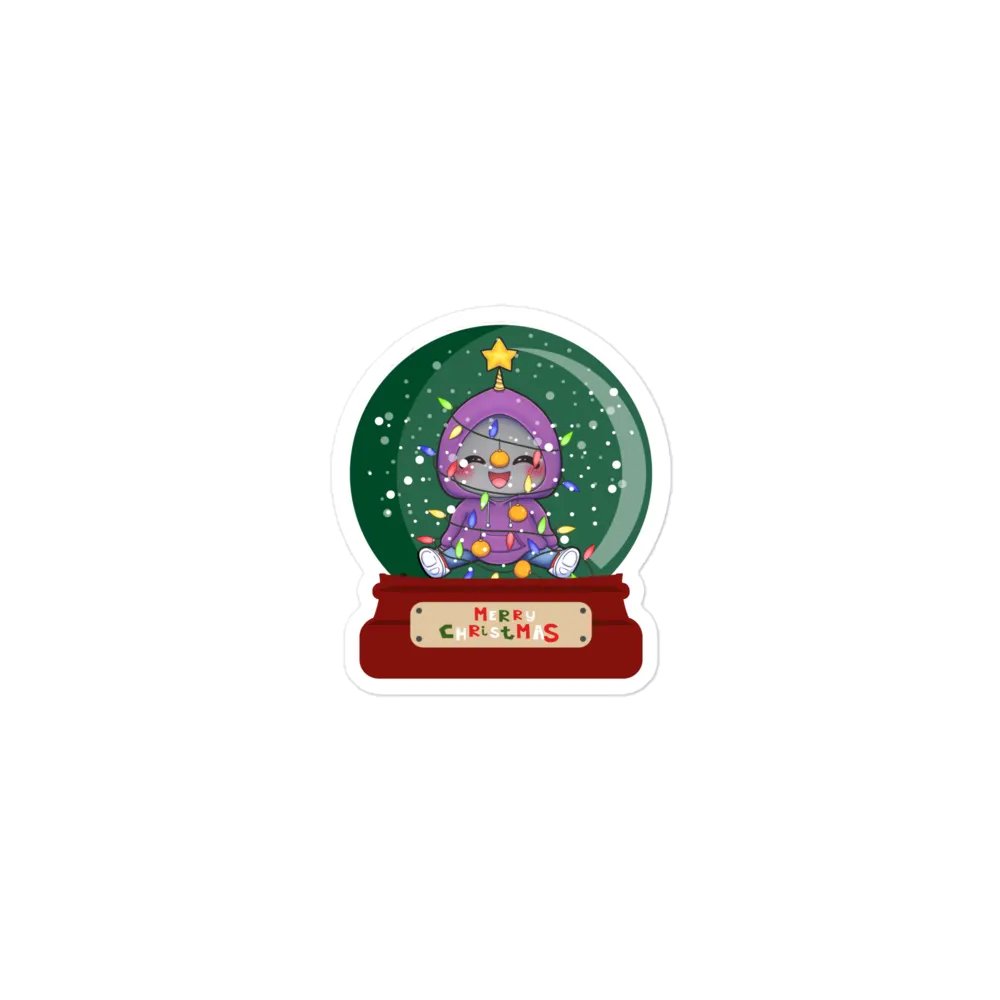 eabChristmas Snowglobe Magnet product image (1)