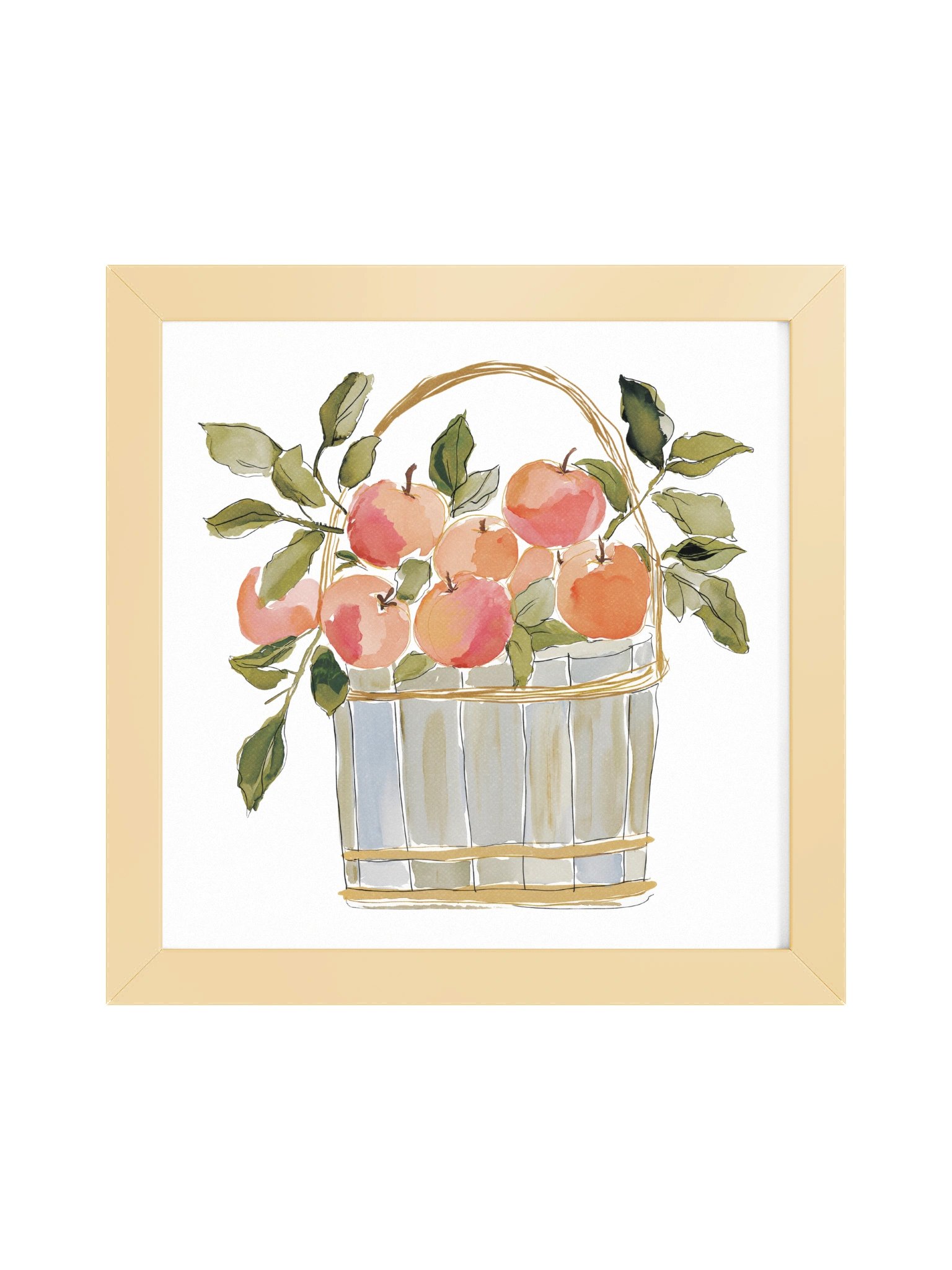 Quiet Harvest — The Wooden Bucket Framed Art Print (10x10") product image (5)