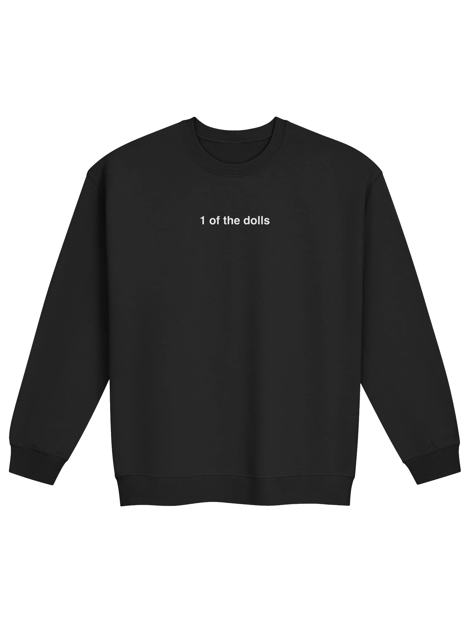 1ofthedolls Small Text Sweatshirt