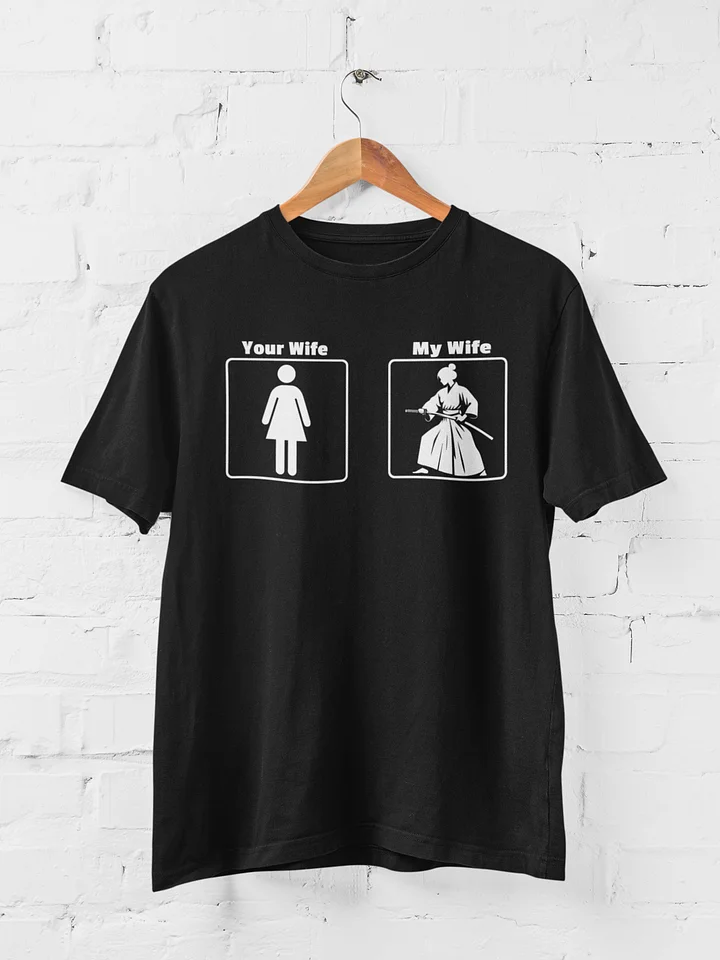 My Wife Samurai Funny T-Shirt product image (1)