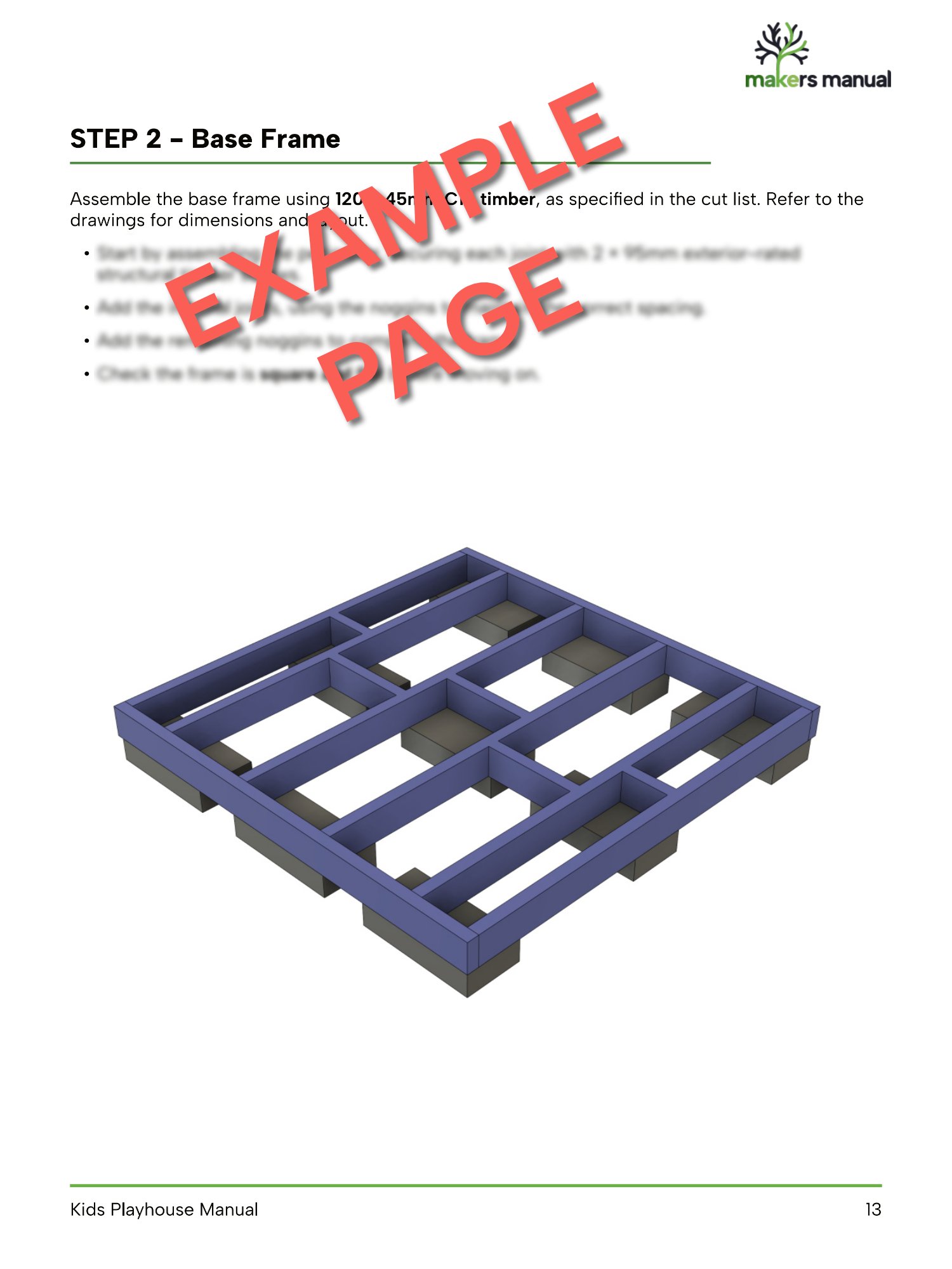 Kids Playhouse | Digital Plans product image (6)