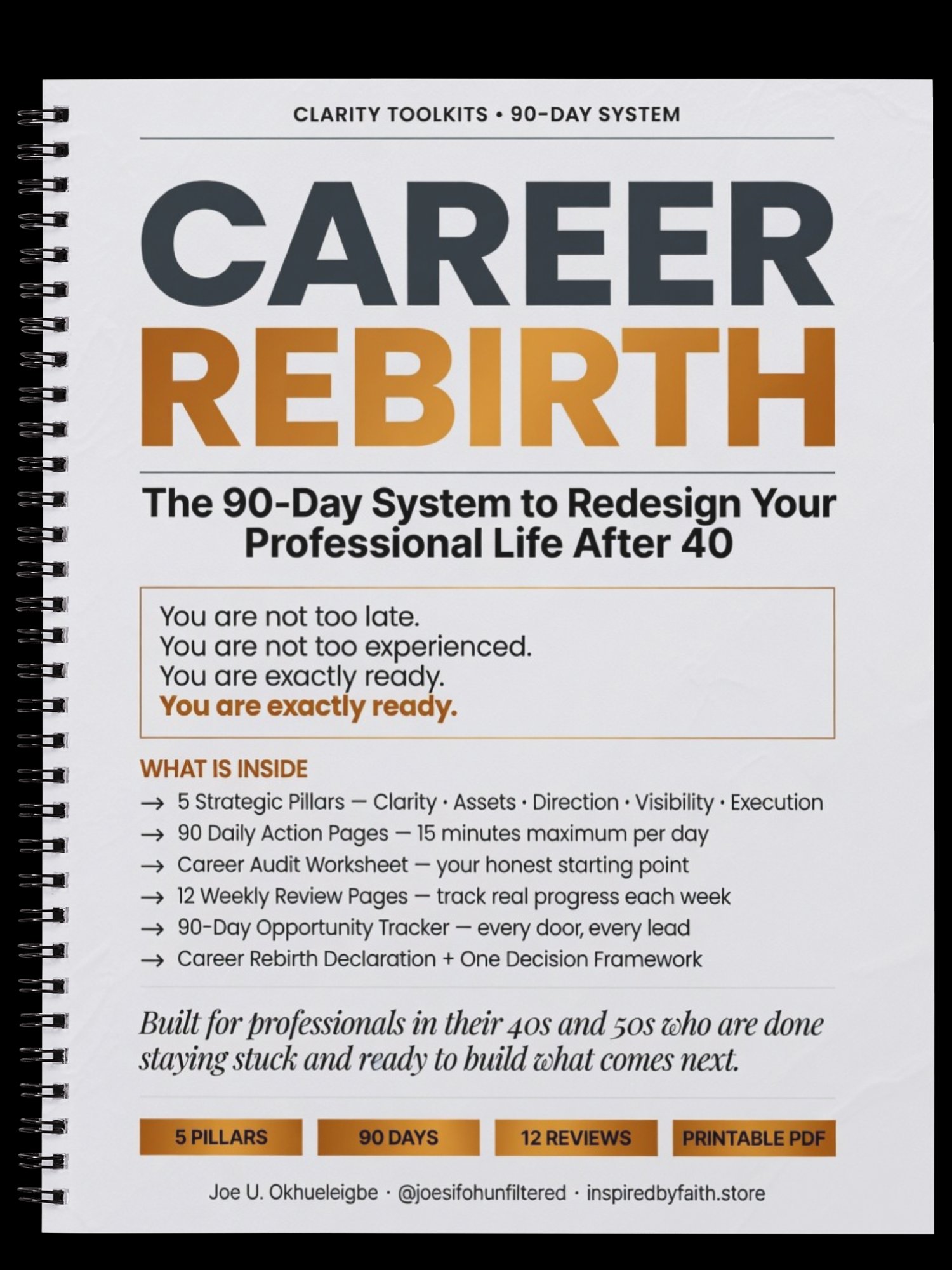 Next Chapter After 40 | 90-Day Career Change System for Professionals product image (1)