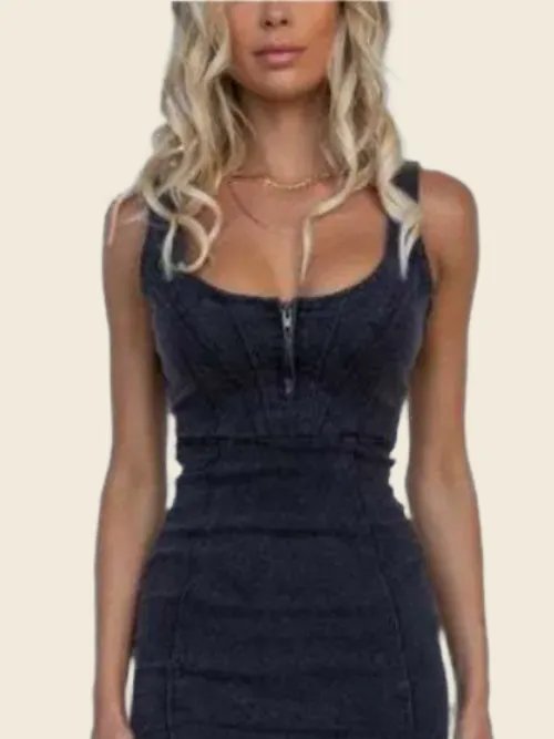 2025'S NEW Denim Dress! product image (3)