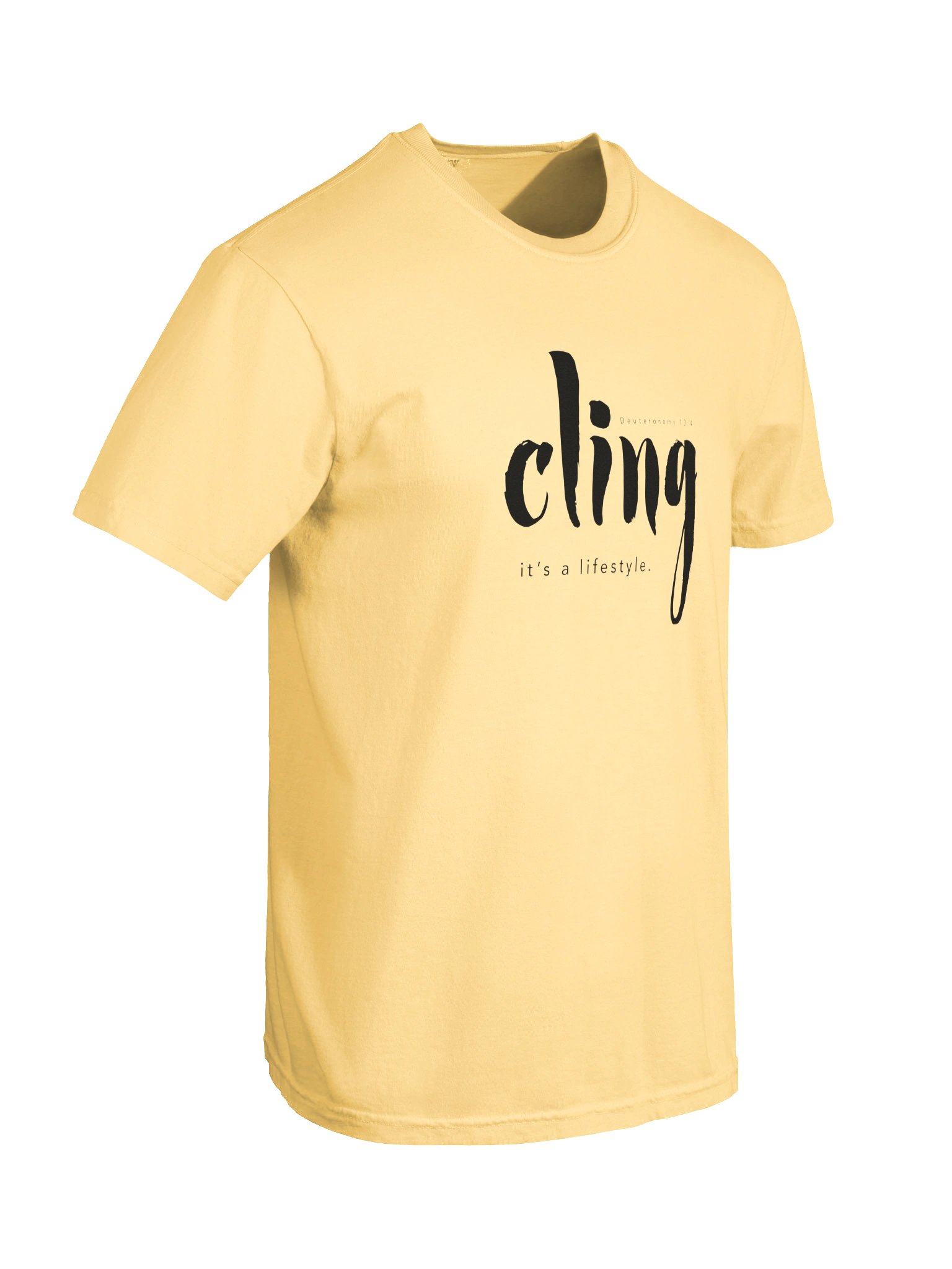 CLING | It's a Lifestyle - Unisex Tee (Black Logo) product image (5)