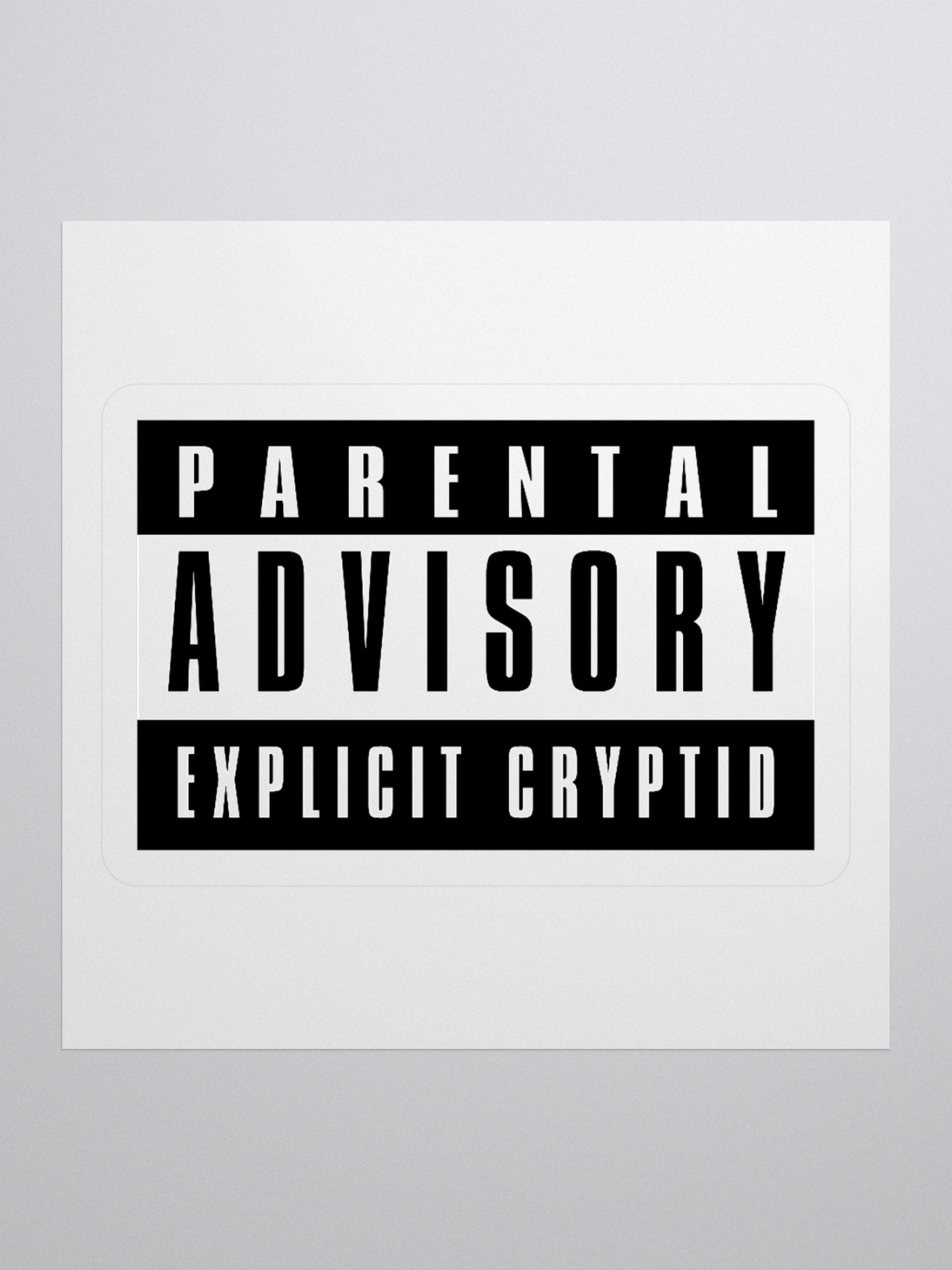 Explicit Cryptid Sticker product image (3)