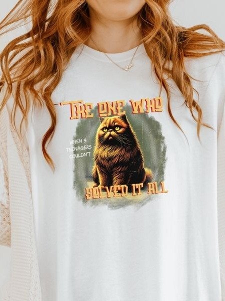 Cat Magical Funny Vintage Pulp Mystery Harry Potter Shirt product image (12)
