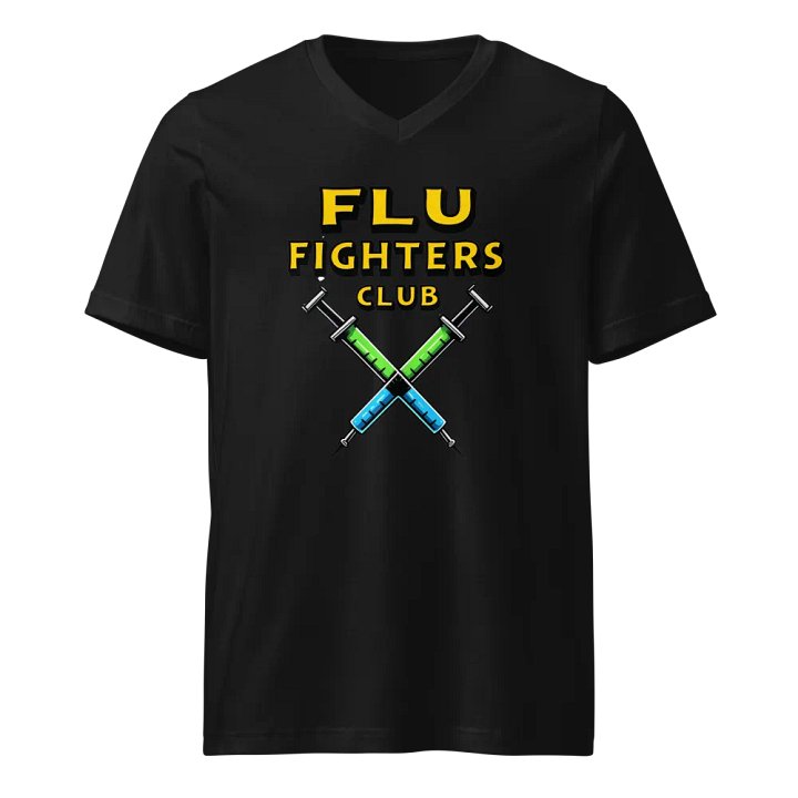 Flu Fighters Club V-Neck Tee product image (1)
