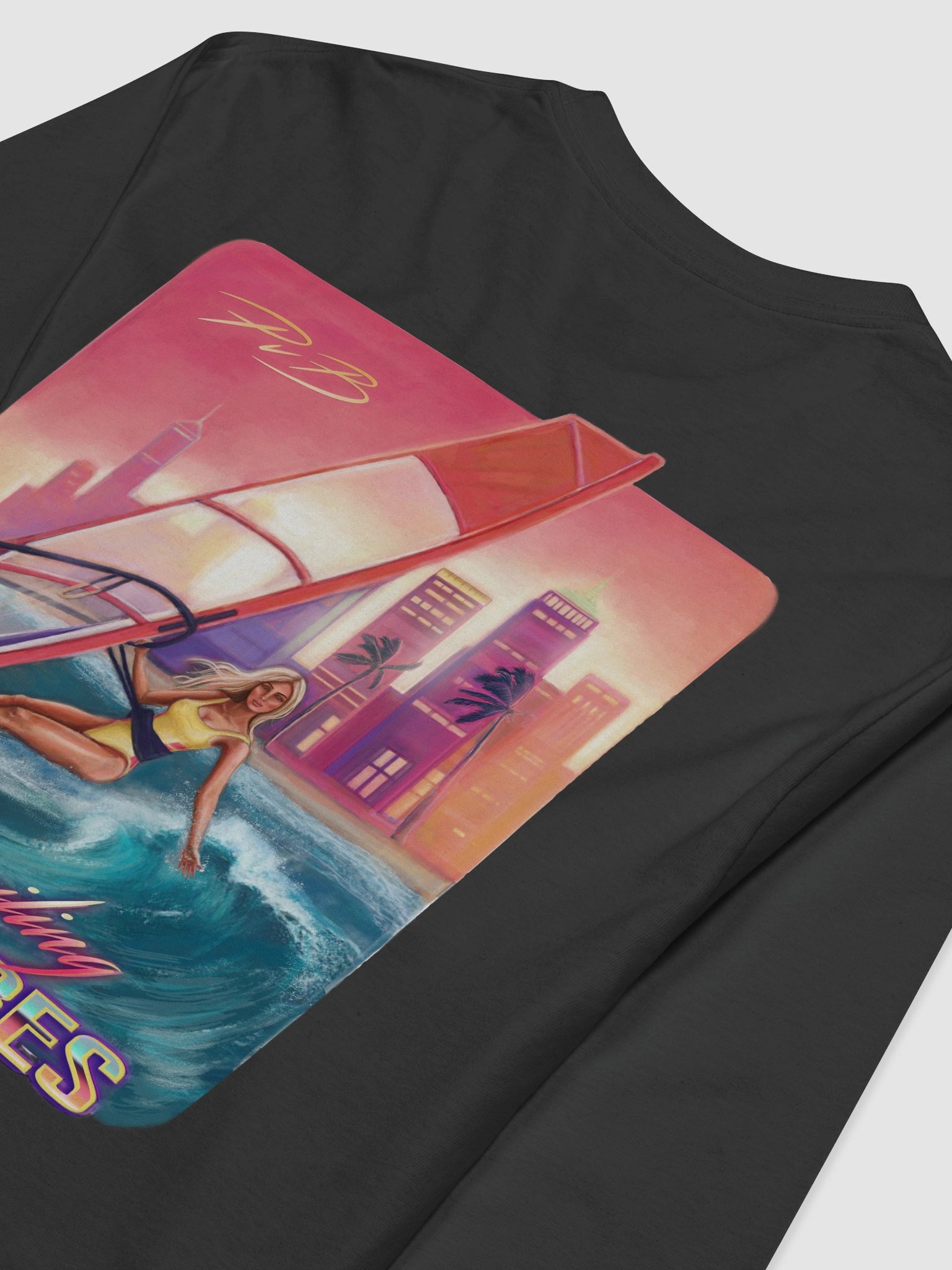GOOD VIBES LONG TEE product image (4)