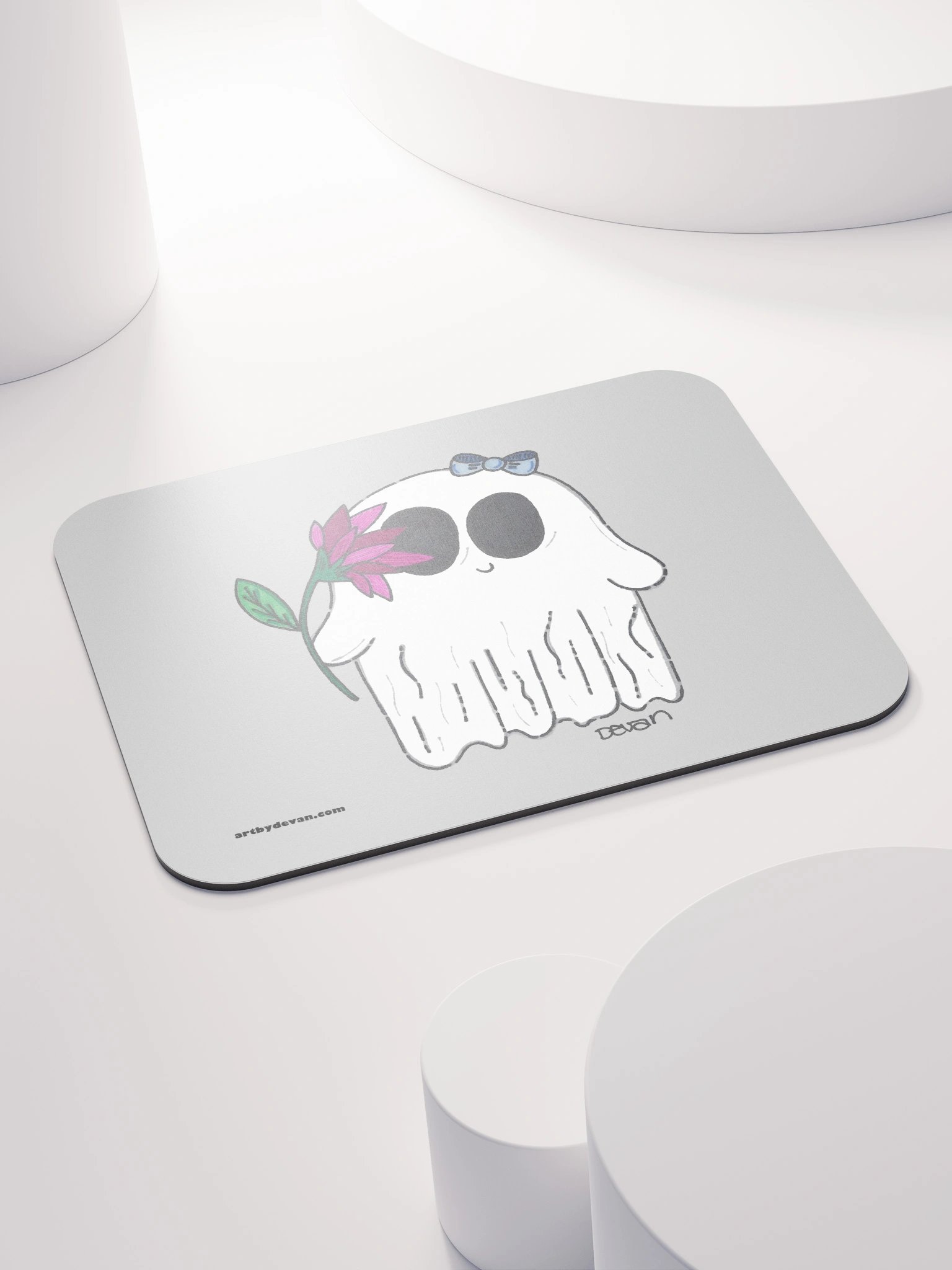 Cute Ghost Mousepad product image (4)
