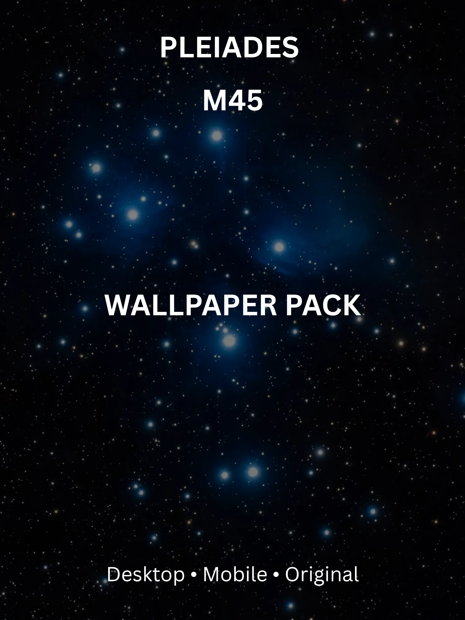Pleiades (M45) Wallpaper Pack product image (1)