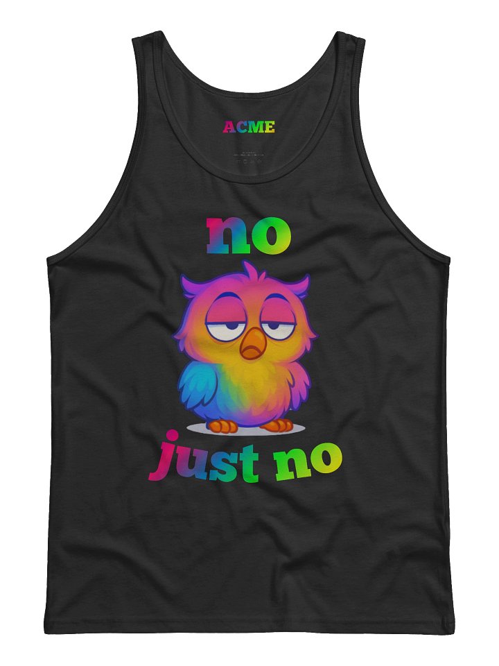 no, just no Jersey Tank product image (1)
