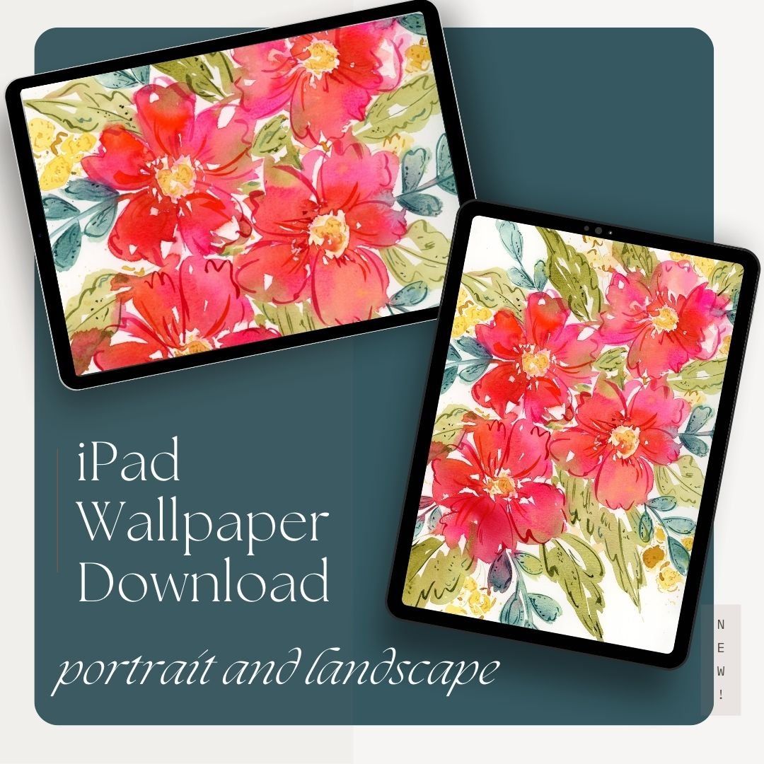 Bright Cherry Blooms Digital Wallpaper Bundle product image (4)