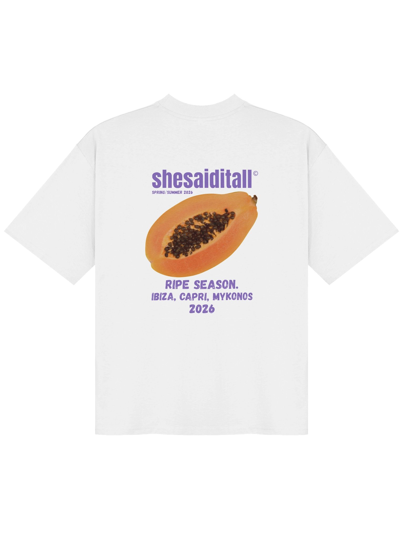 RIPE SZN - Ibiza, Capri, Mykonos Oversized T-Shirt product image (1)