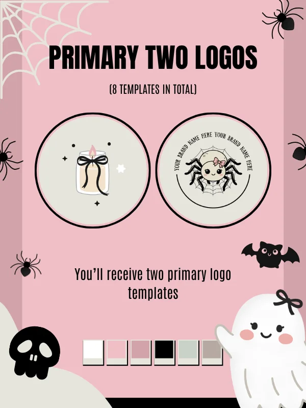 Coquette Halloween Logo SVG & PNG product image (2)