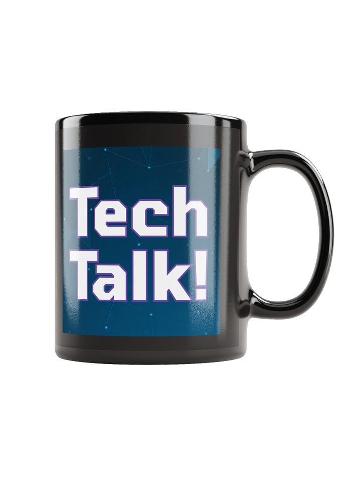 Tech Talk! Logo Mug (Black) product image (1)