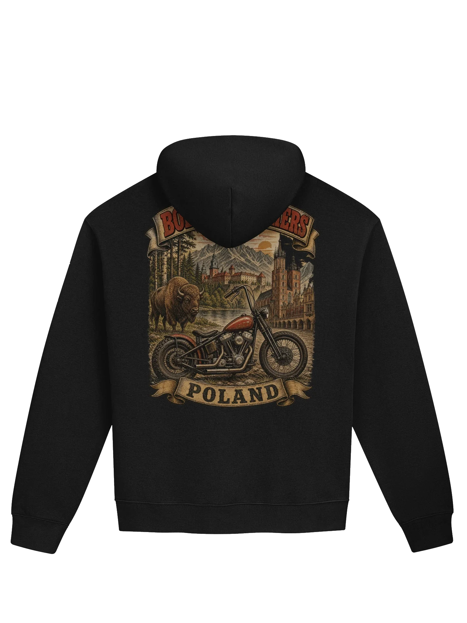 Bobber Brothers - Poland Hoodie