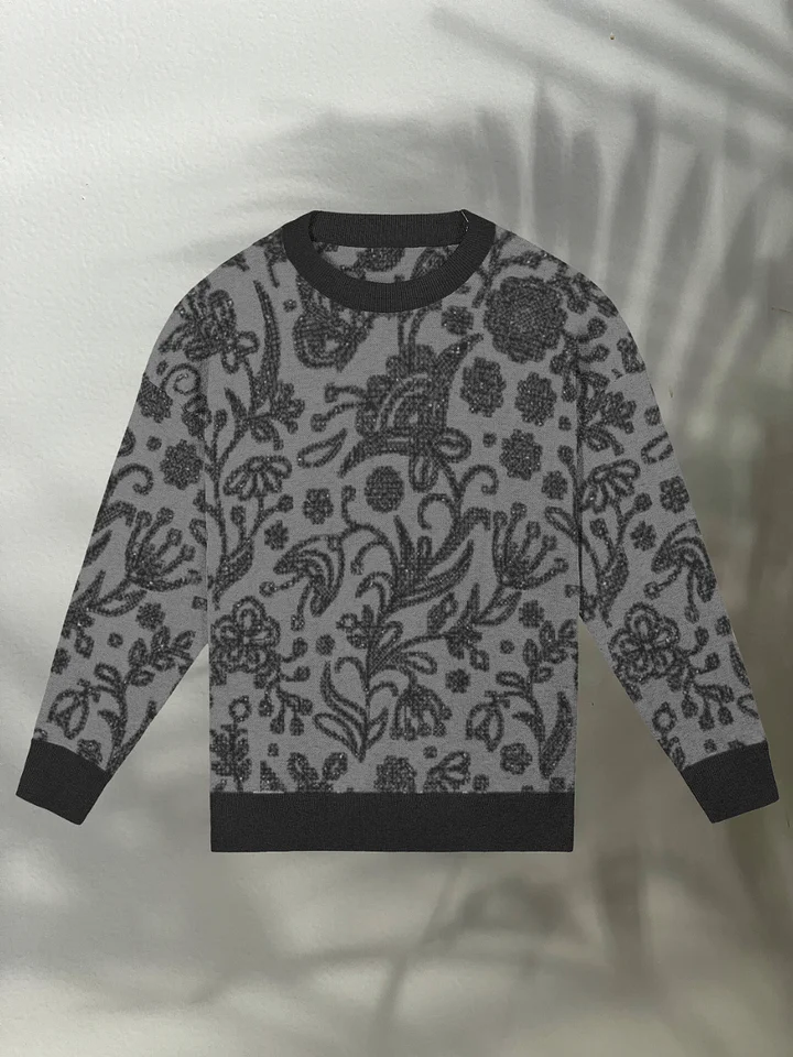Floral Fantasy Knitted Sweater product image (1)