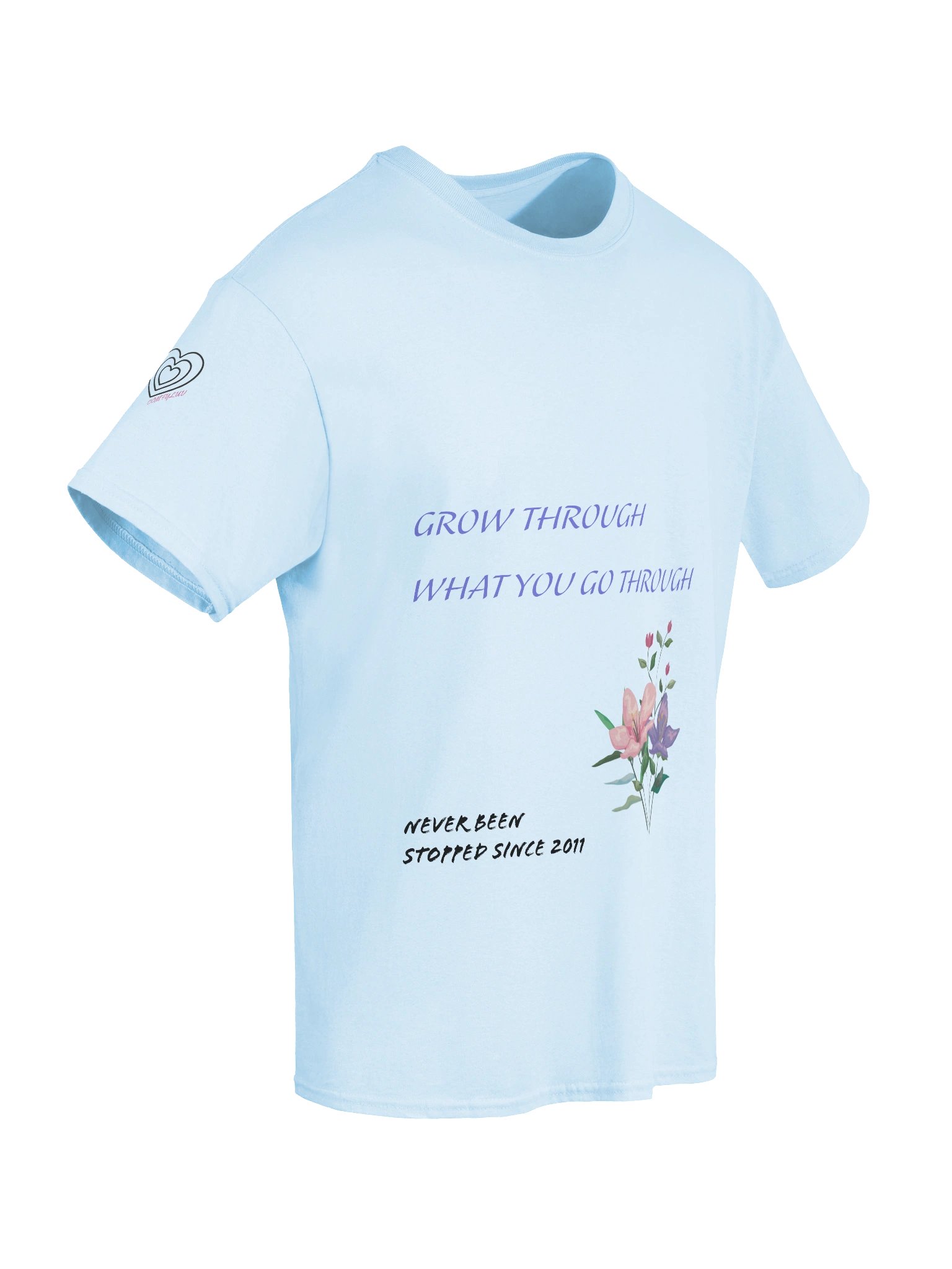 KEEP GROWING t shirt product image (8)