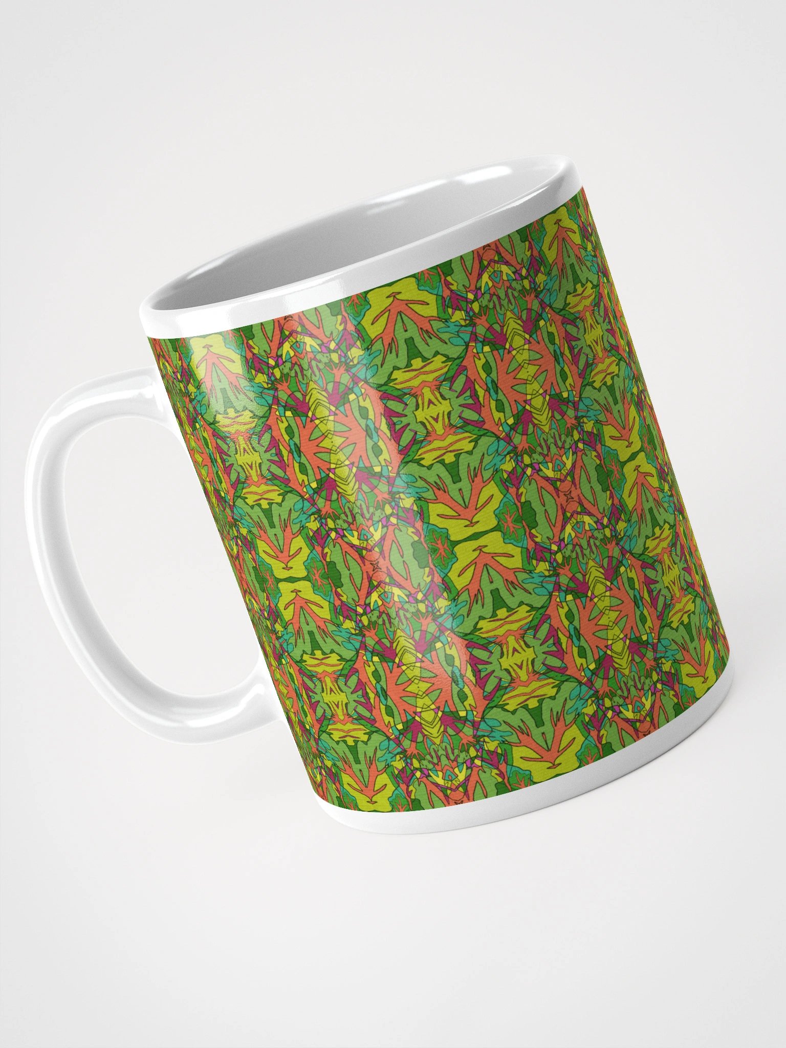 Spinach Tangle – Heat-Resistant Ceramic Mug product image (4)