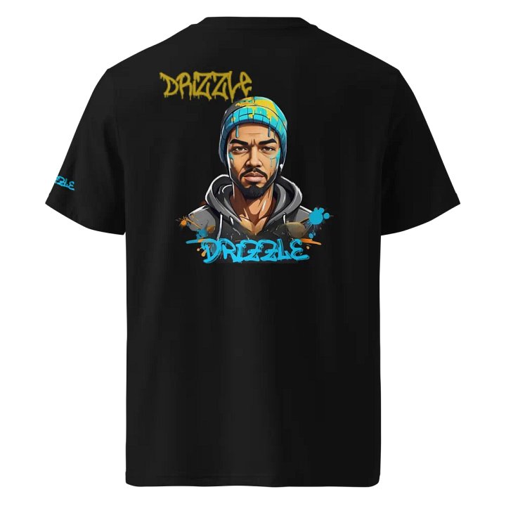 DRIZZLE DRIZZLE TEE (BLACK) Stanley/Stella Organic Cotton T-Shirt product image (1)