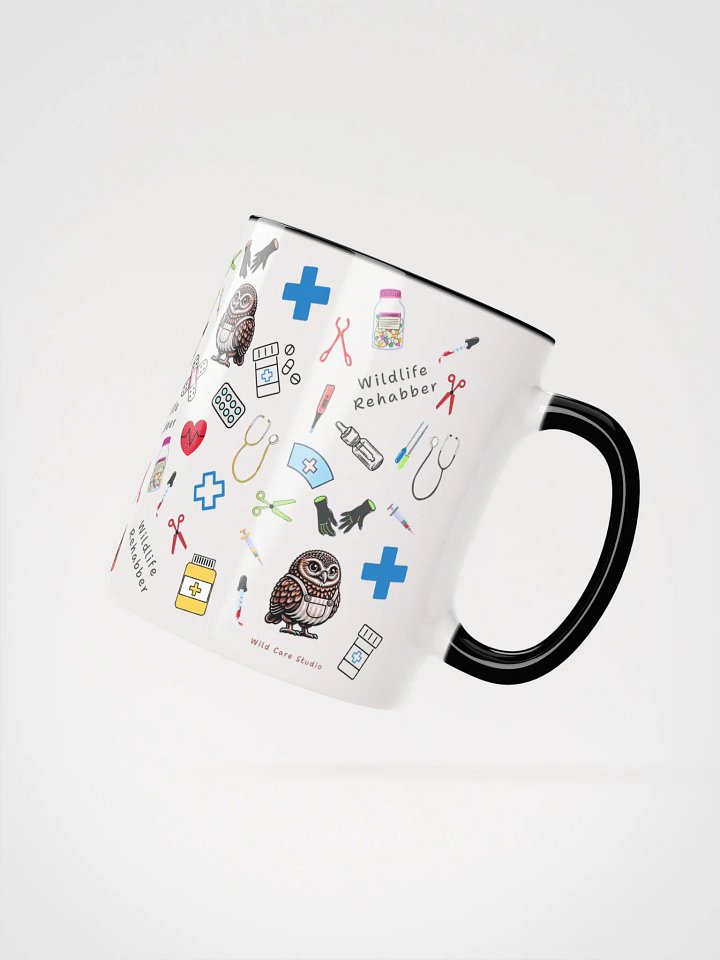 Wildlife Rehabber Morepork Ceramic Mug product image (2)