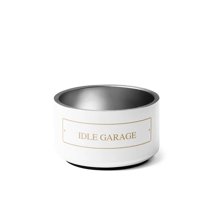 Idle Garage Pet Bowl product image (1)