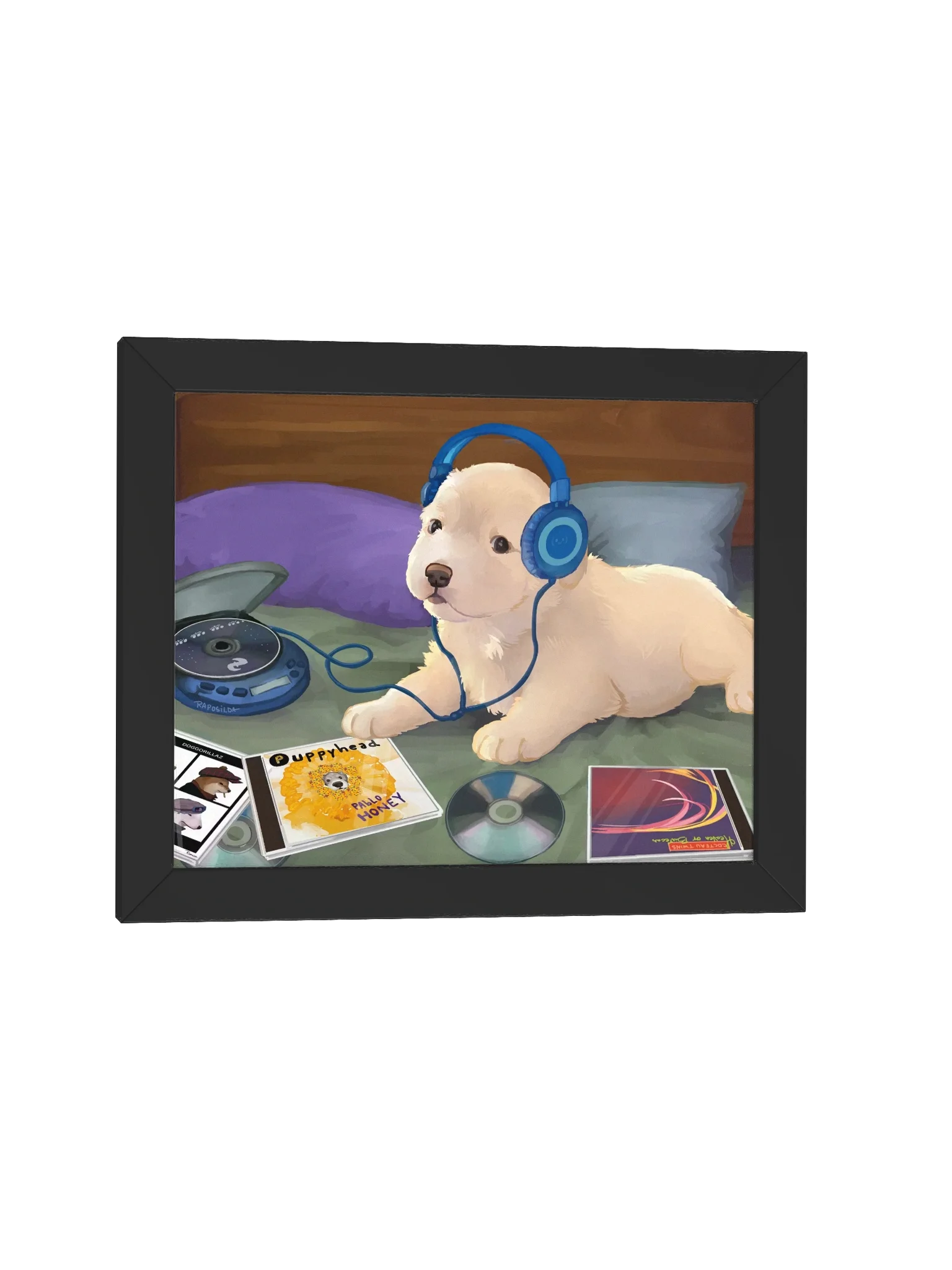 Framed poster Nostalgic Dog product image (1)