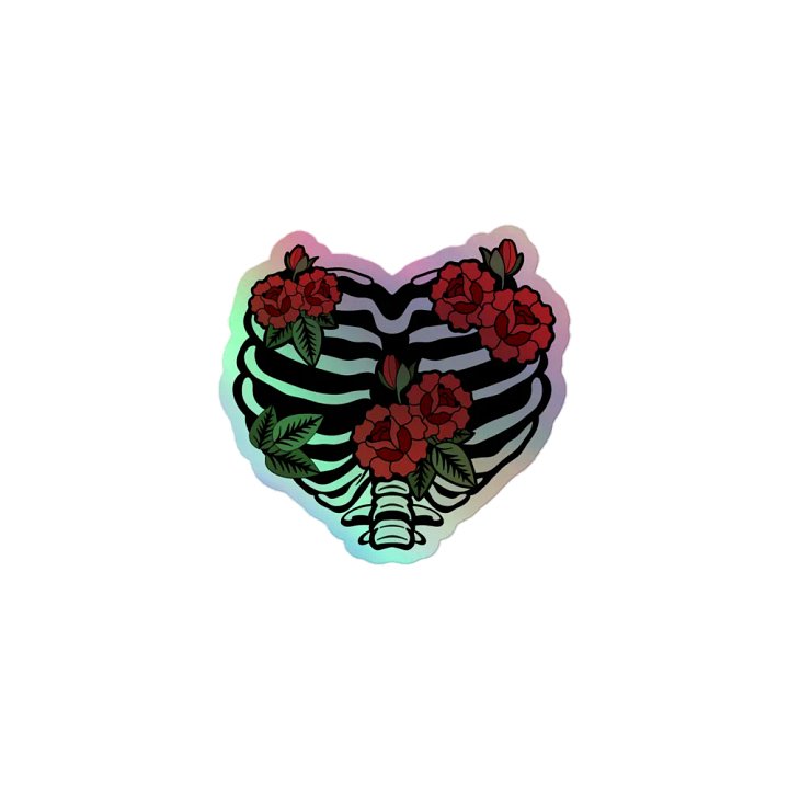 One with the Earth Holographic Sticker product image (1)