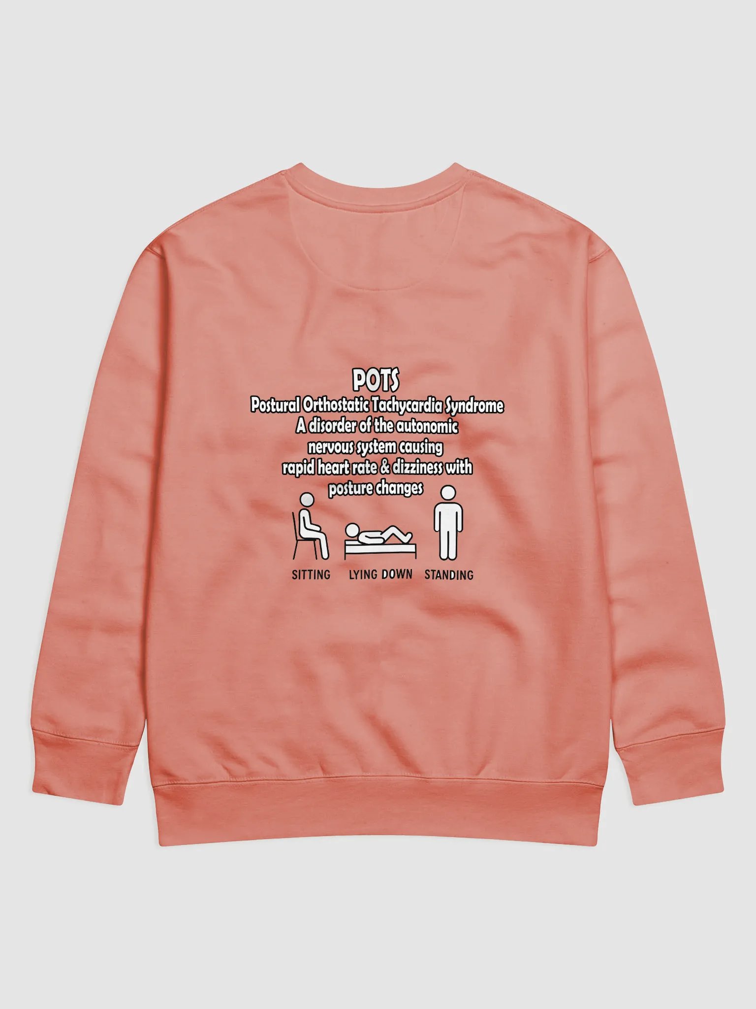 Standing Strong – POTS Awareness Sweatshirt product image (2)