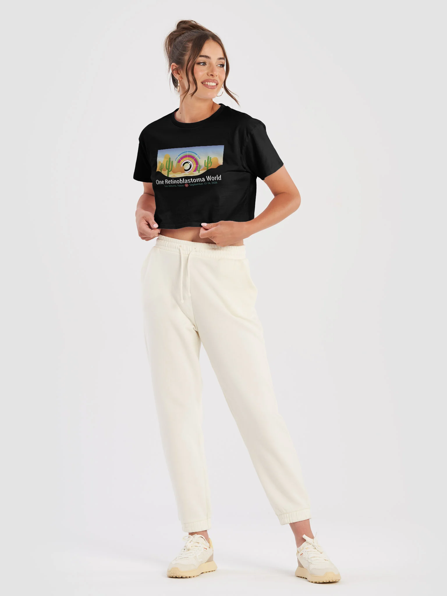 One Rb World 2026 Desert Design - Women's Premium Crop Top product image (2)