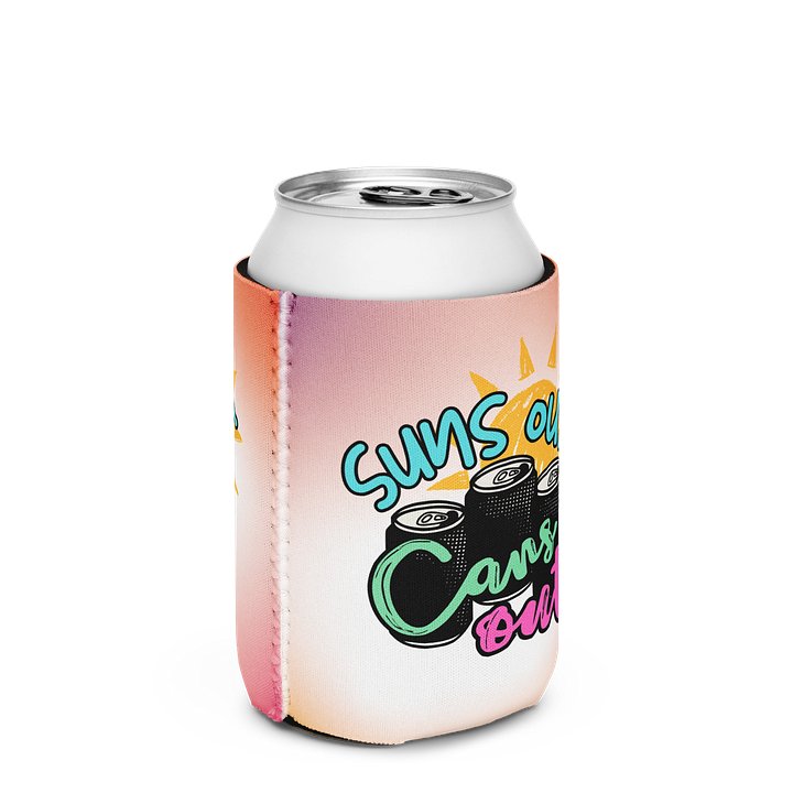 Suns Out Cans Out | Beer Cozy product image (2)