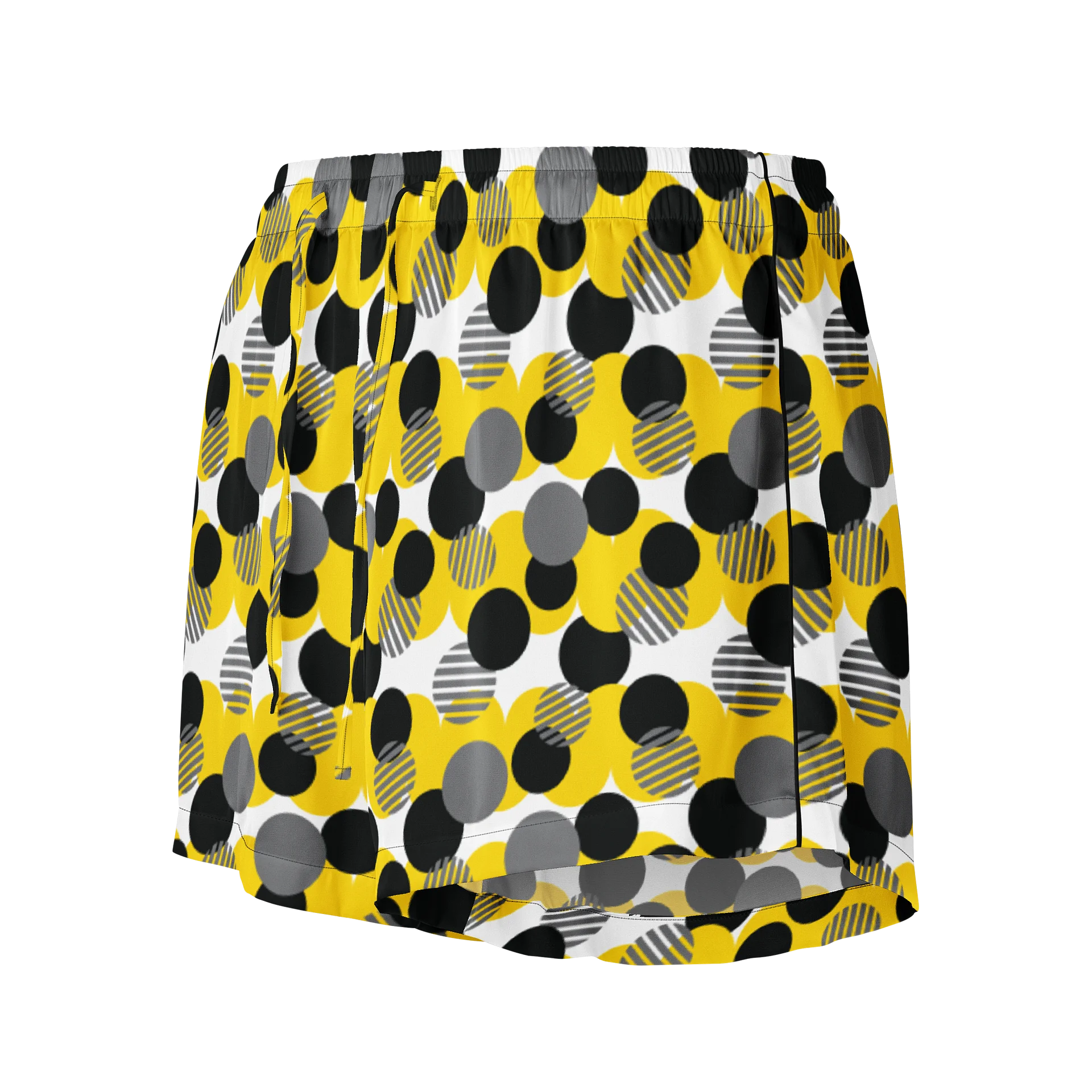 Cozy Chic Modern Geometric Polka Dot All-Over Print Women's Pajama Shorts product image (4)