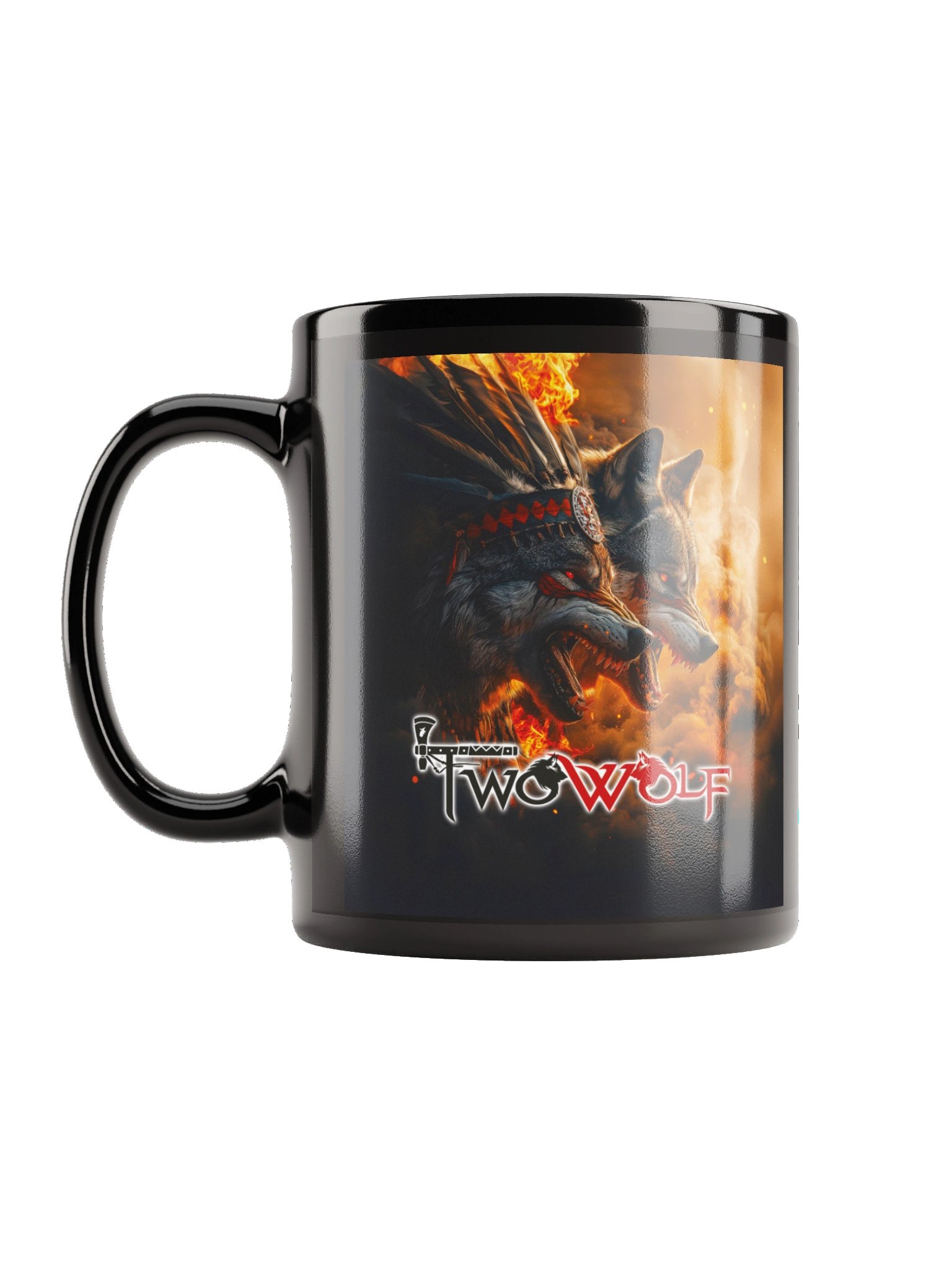 Two Wolf Mug product image (4)