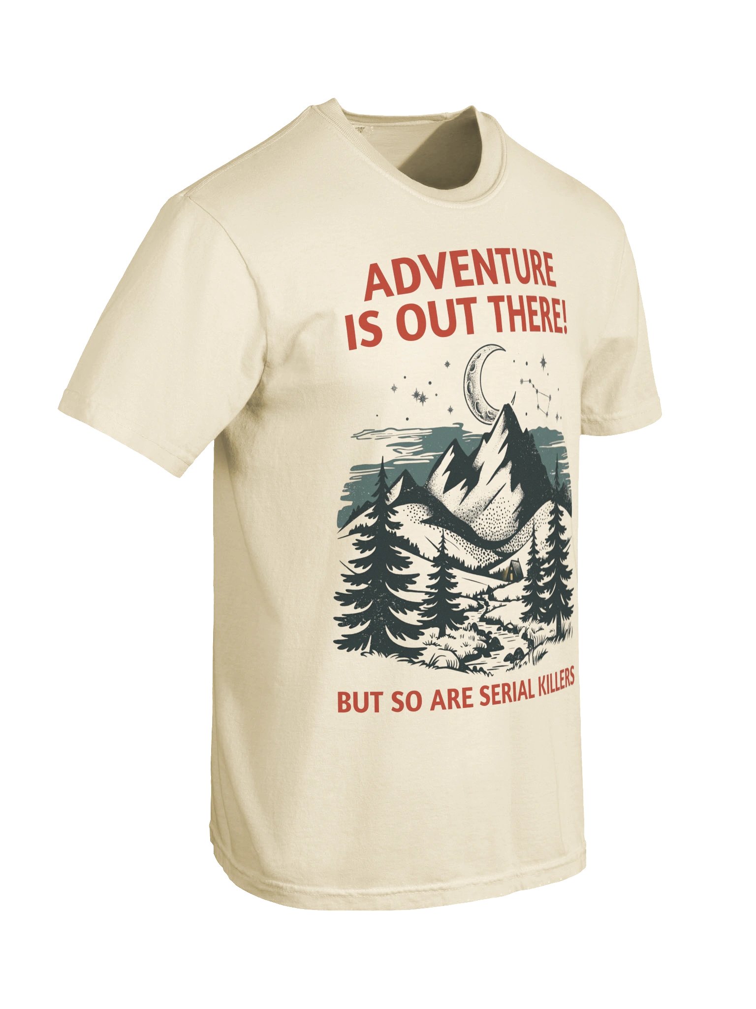 Adventure Is Out There T-Shirt | Funny Camping Hiking Outdoor Shirt product image (6)