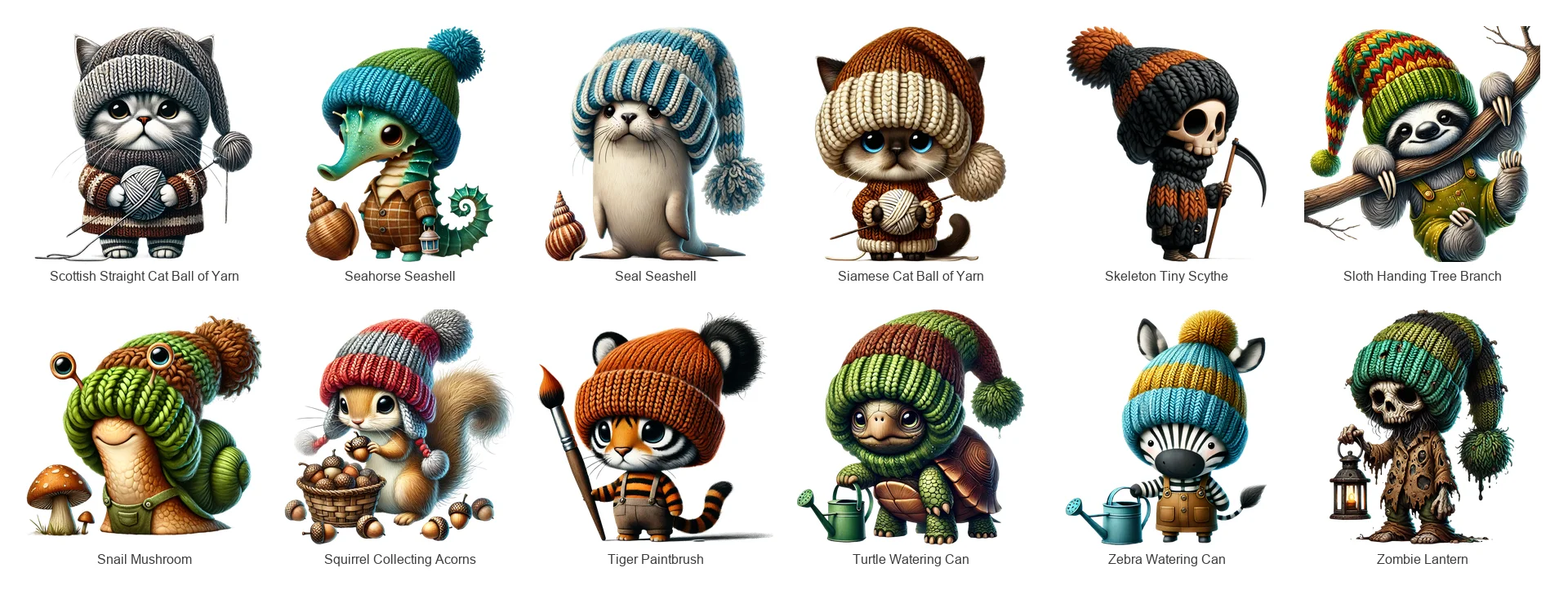 Gnome PNG Bundle Vol 2 | 60 Designs | Commercial Use | Sublimation Clipart product image (4)