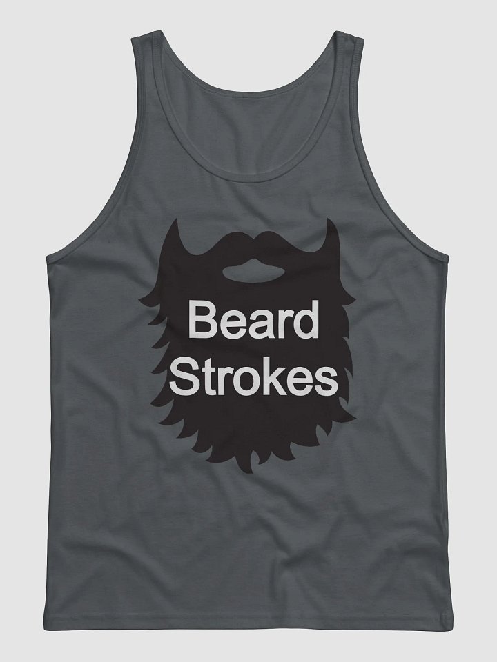 Beard Strokes Tank Top - Unisex (Black Beard) product image (1)