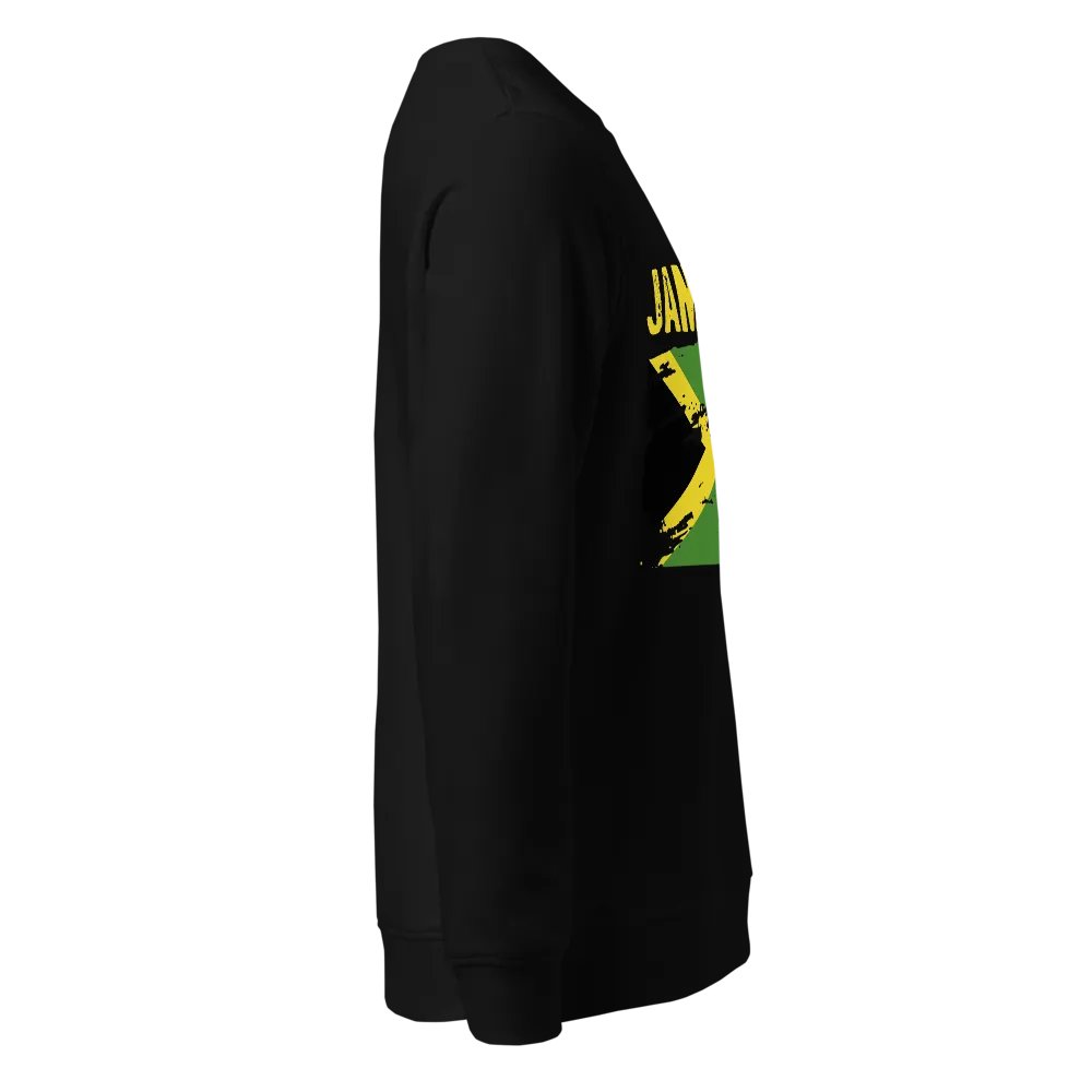 Jamaica Vibes Unisex Organic Sweatshirt by CultuRep product image (4)