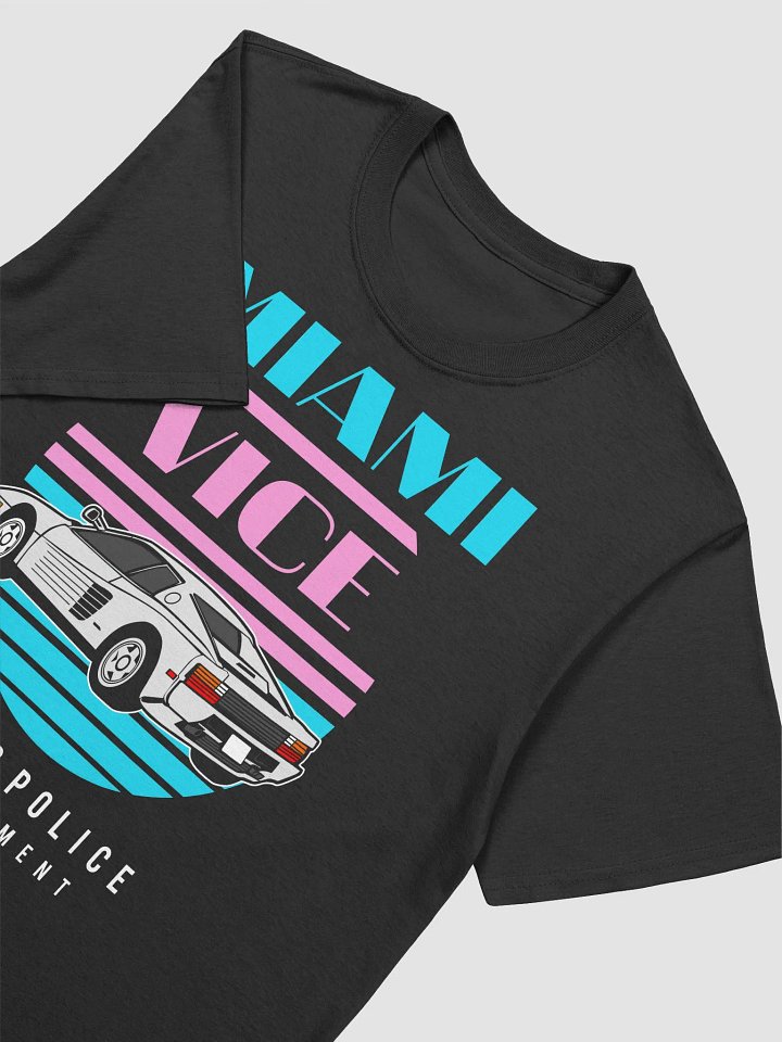 Retro Miami Vice Car T-Shirt product image (2)