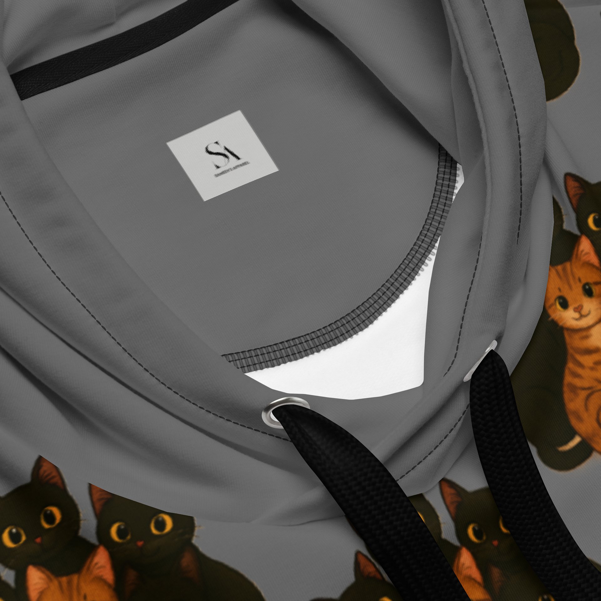 cat brigade Recycled Hoodie product image (4)