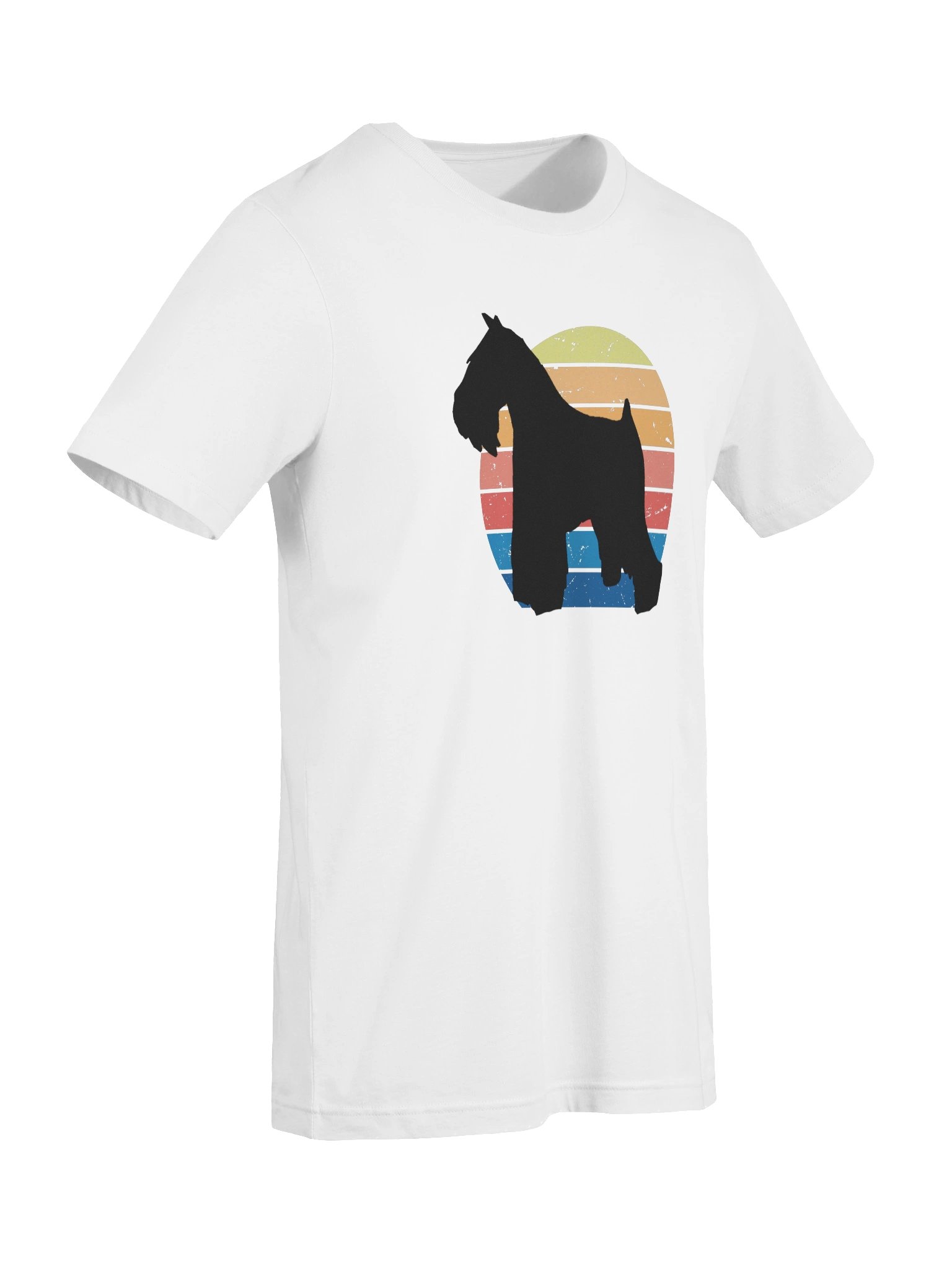 Vintage Schnauzer Sunset Tee product image (8)