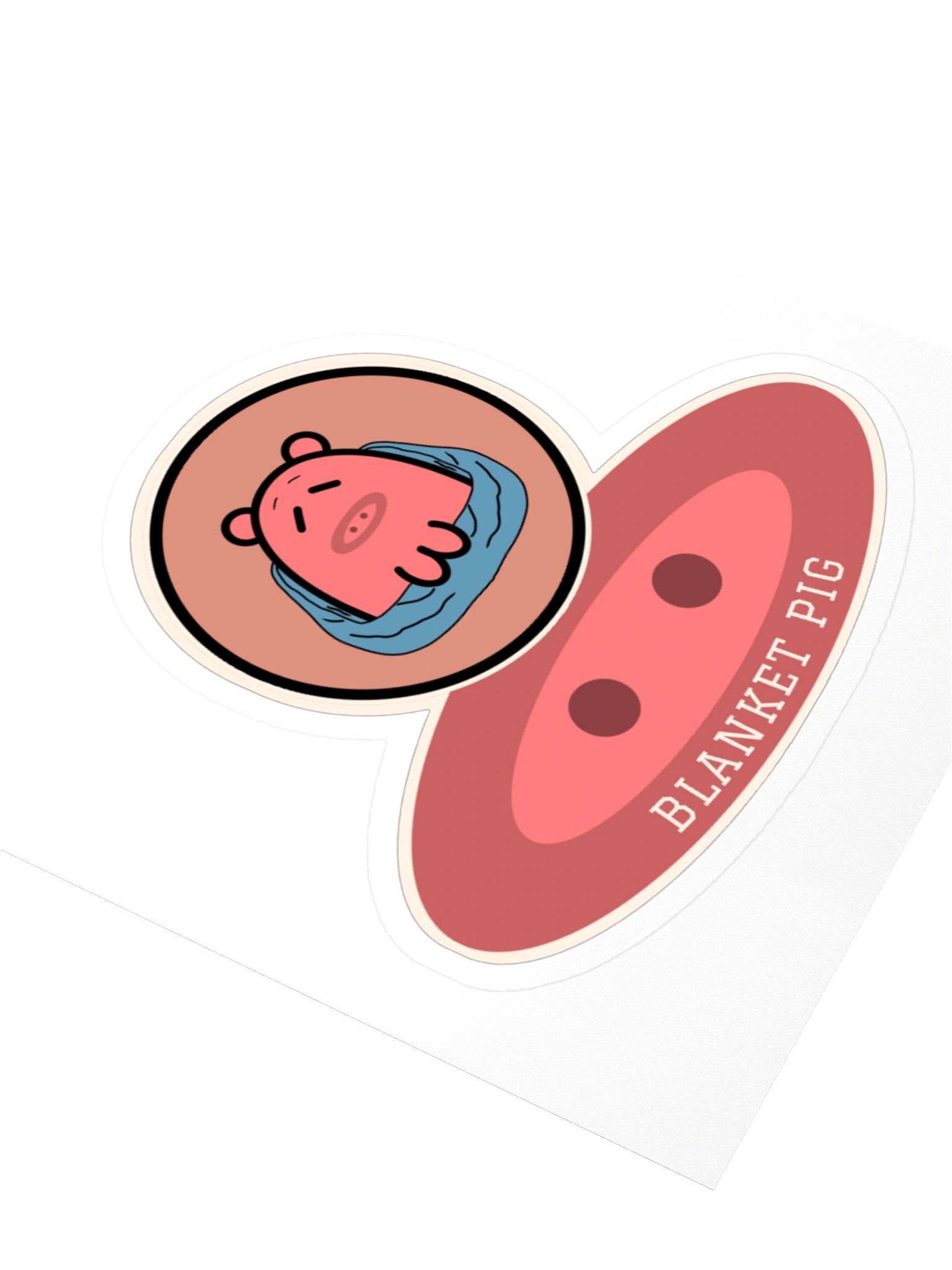 Blanket Pig Snout Sticker product image (7)