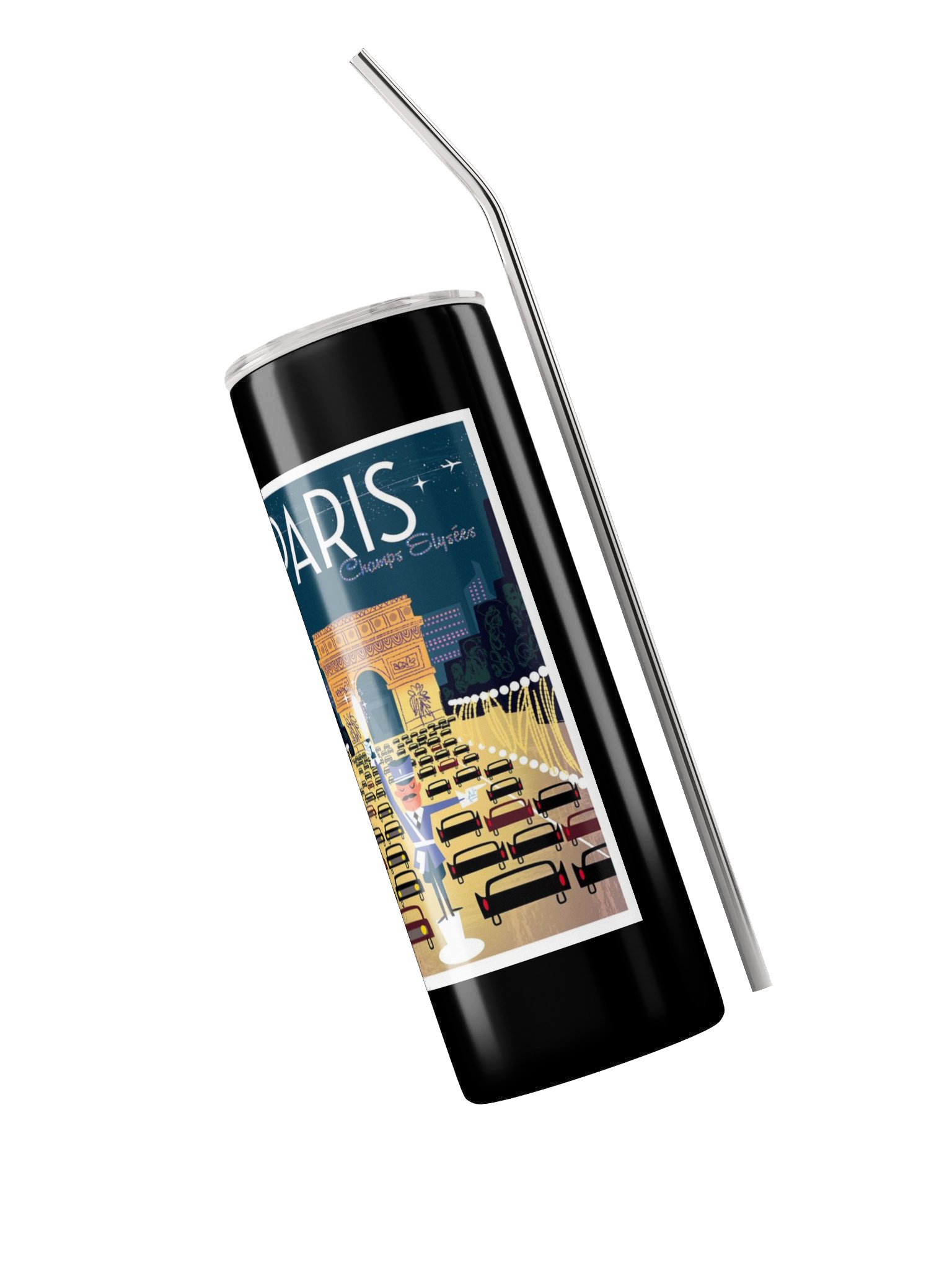 Paris Champs-Élysées Travel Tumbler product image (3)