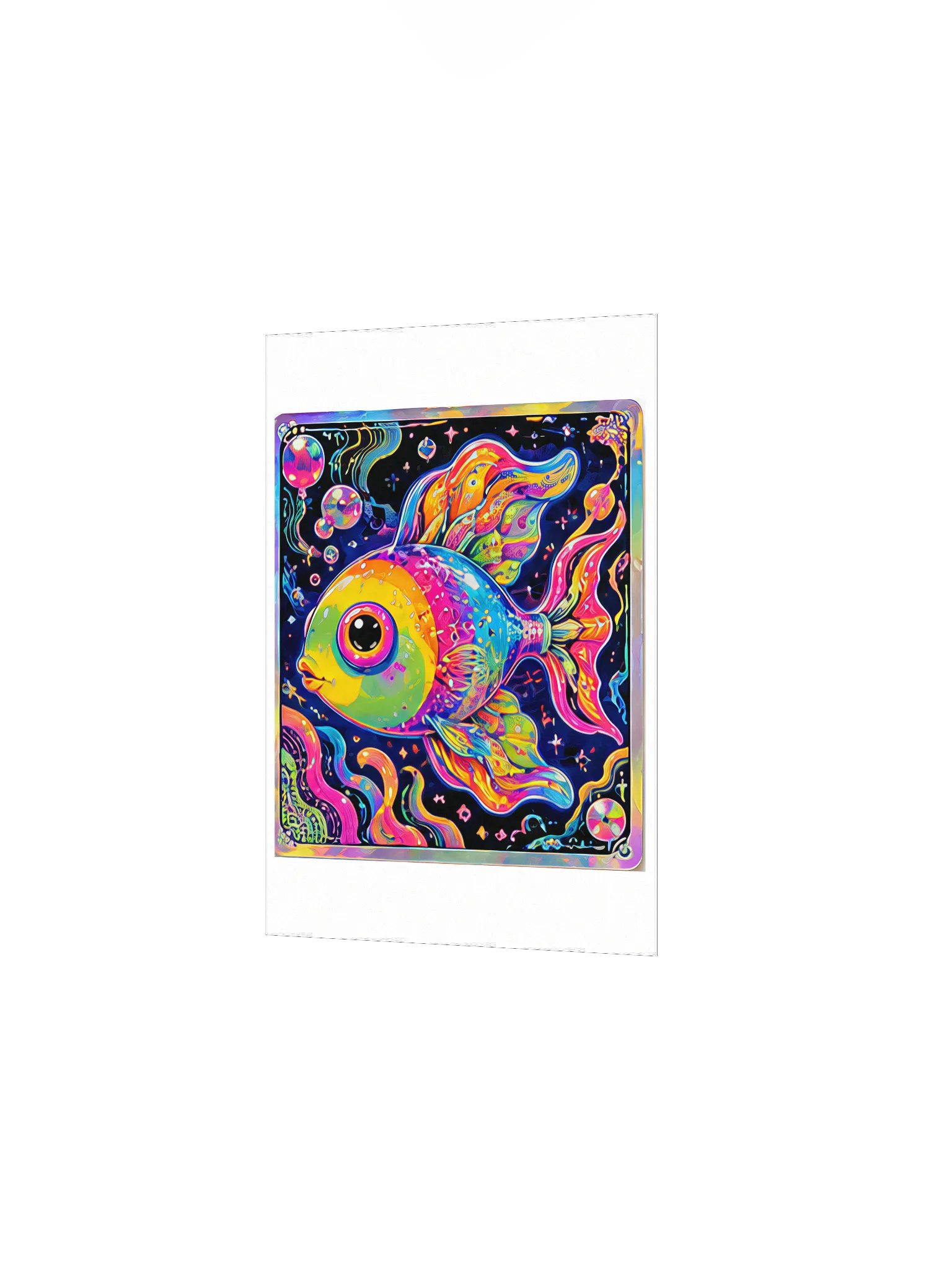 Rainbow Fish Matte Poster product image (2)