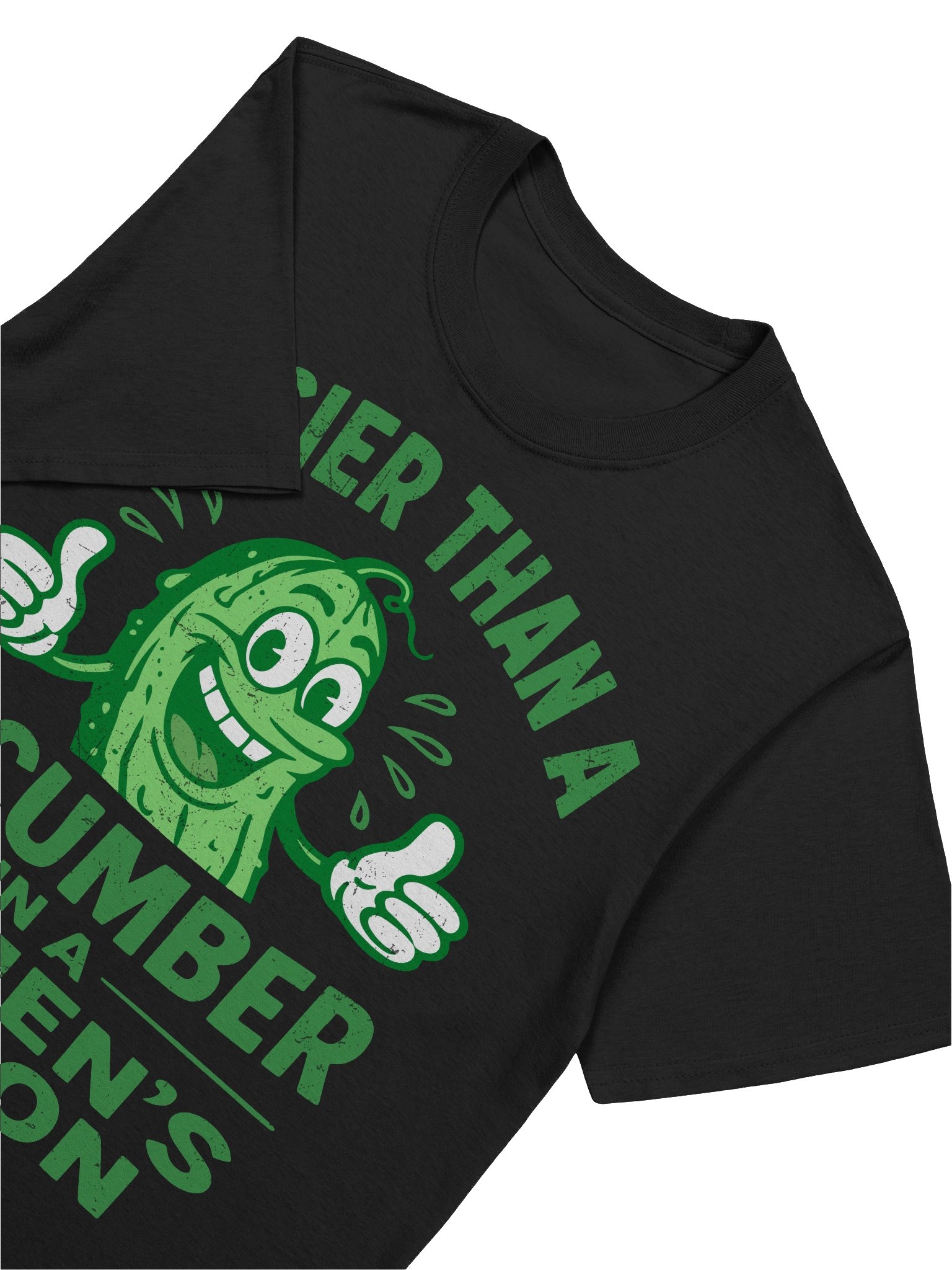 Busier Than A Cucumber In A Women's Prison Funny Sarcastic T-Shirt product image (2)
