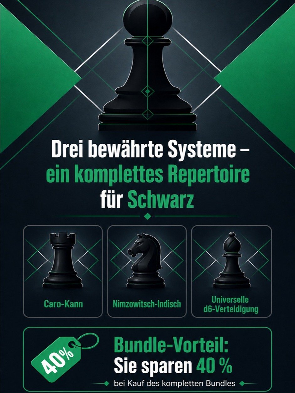 Komplettes Schwarzrepertoire: Caro-Kann, Nimzo-Indisch & d6-System product image (1)
