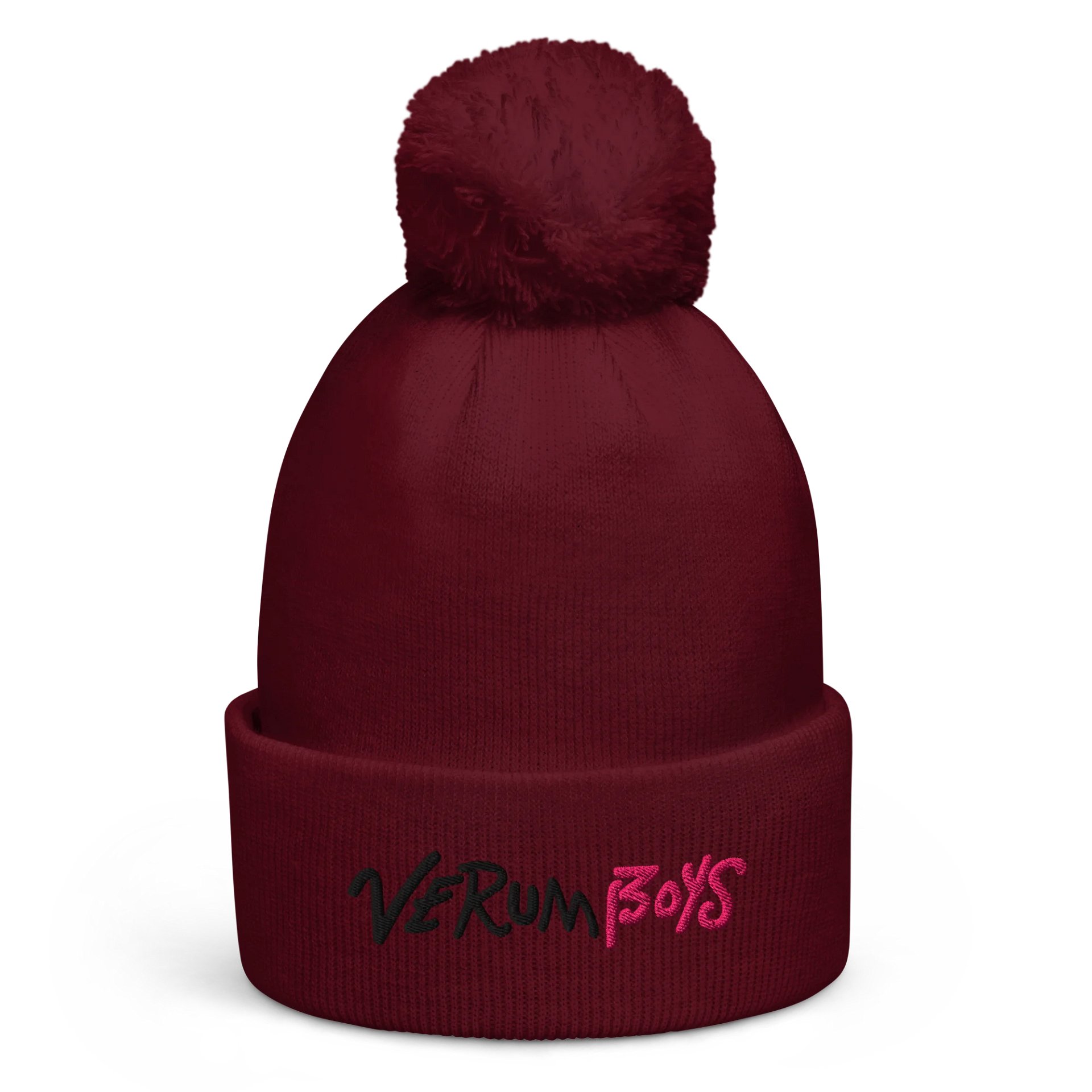 Verum Boys Beanie - Black/Pink product image (1)