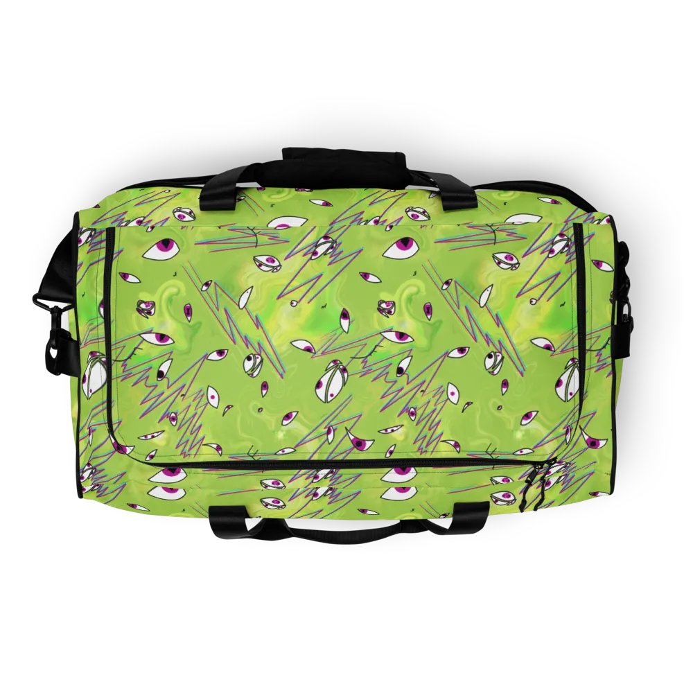 Eyes and Lightning Magic Duffle Bag product image (9)