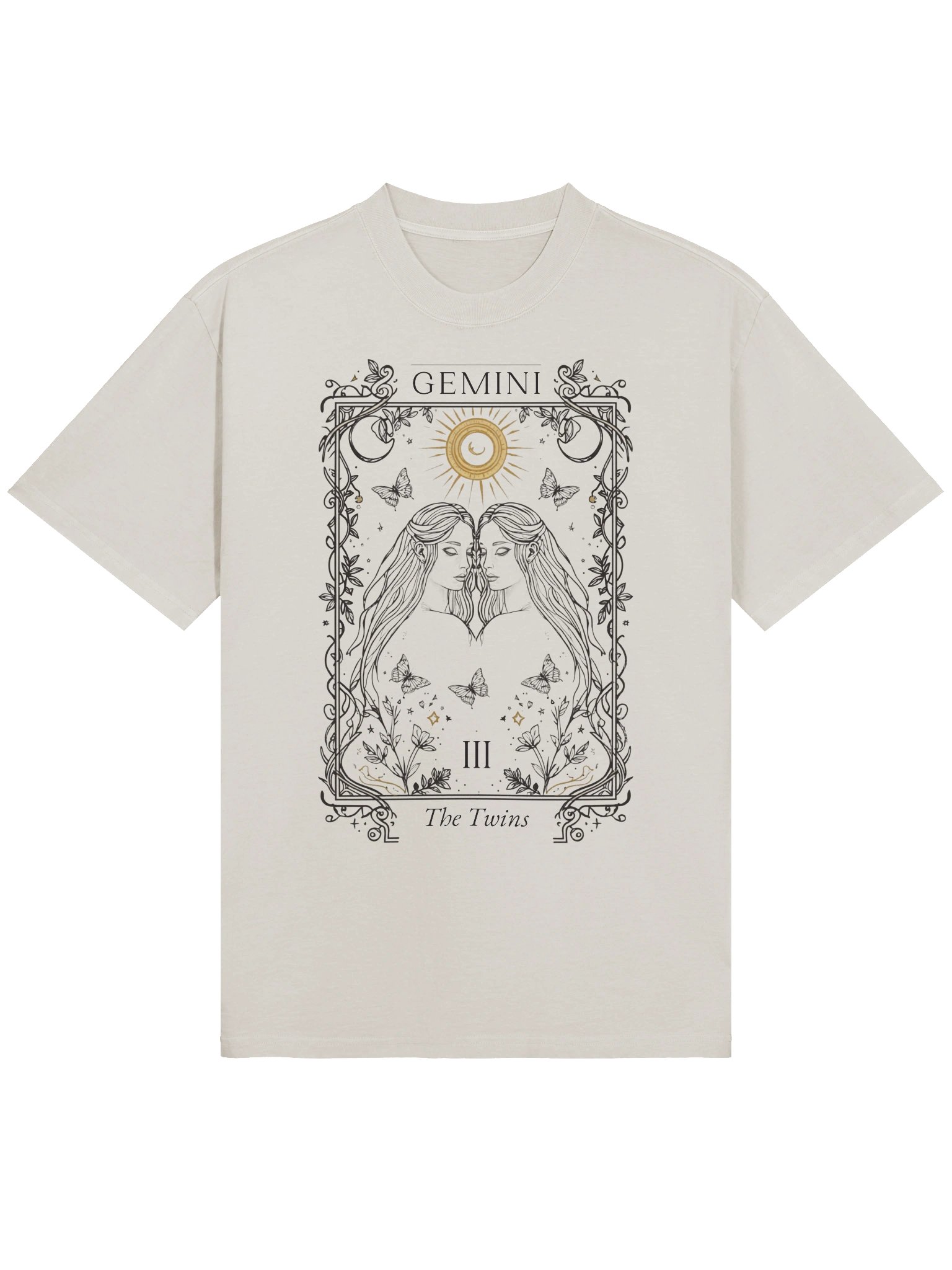 Gemini The Twins Zodiac Tarot Card Astrology Star Sign Celestial product image (1)