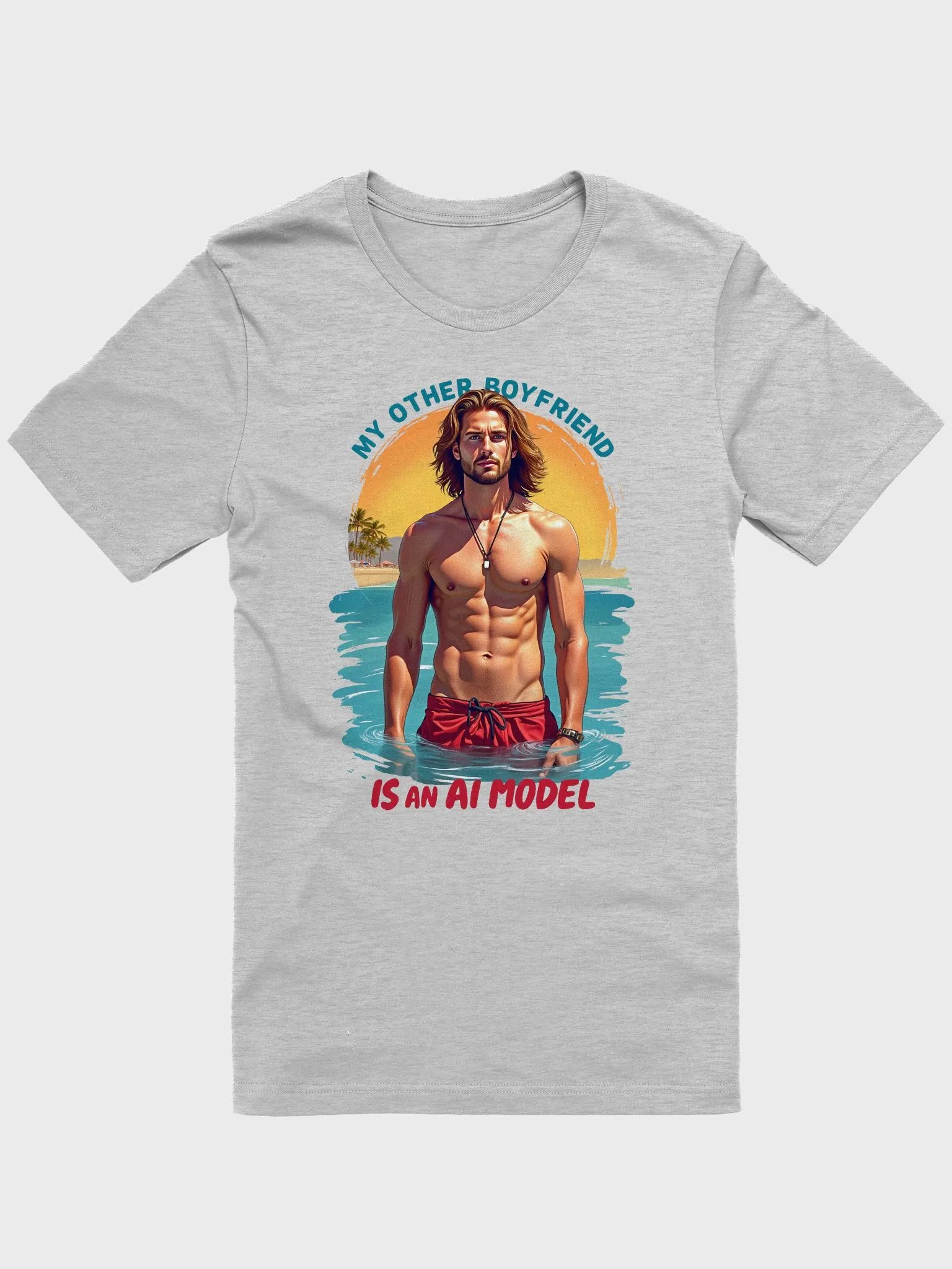 AI Dream Boyfriend Sunset T-Shirt product image (10)