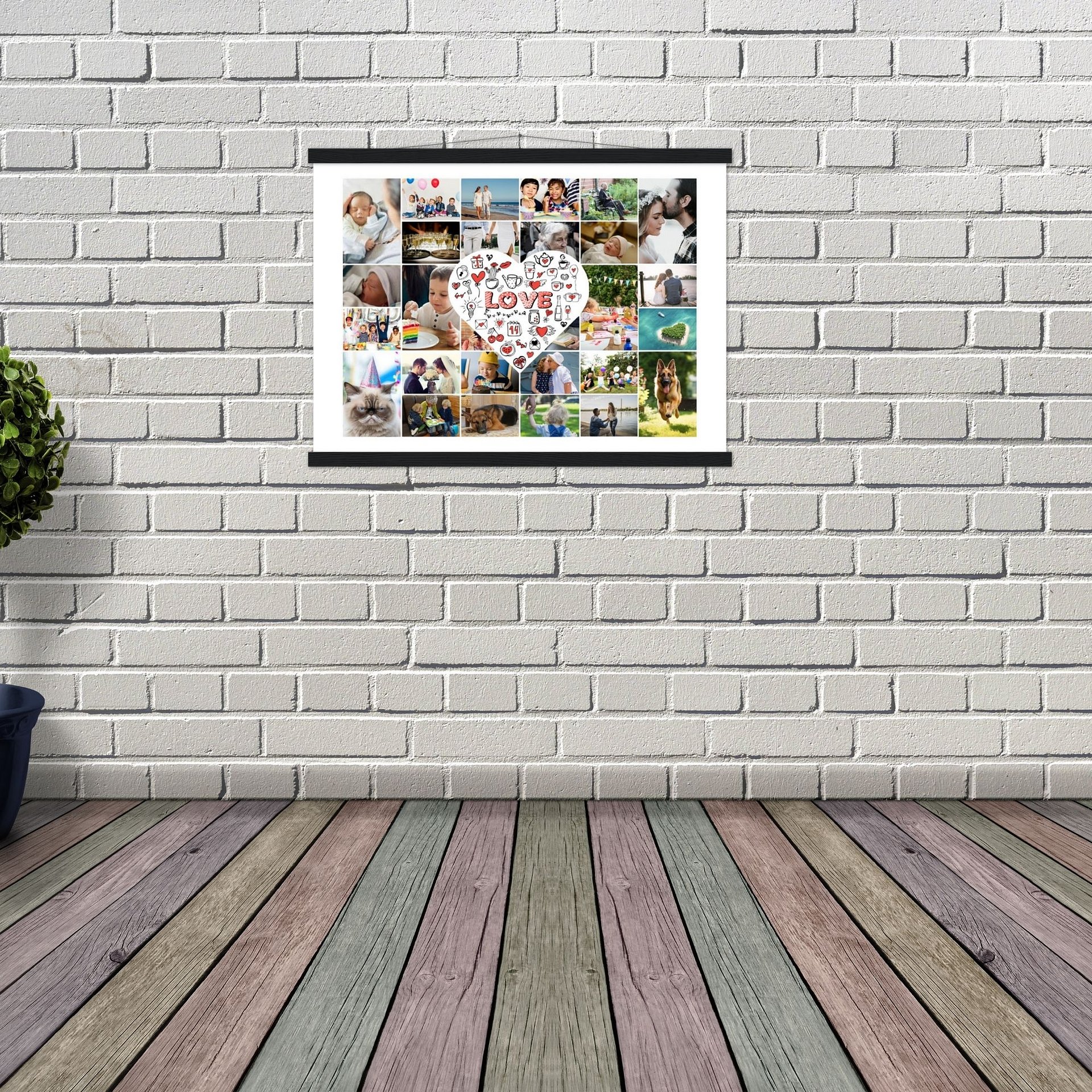 Love Themed Photo Collage Canva Template product image (6)